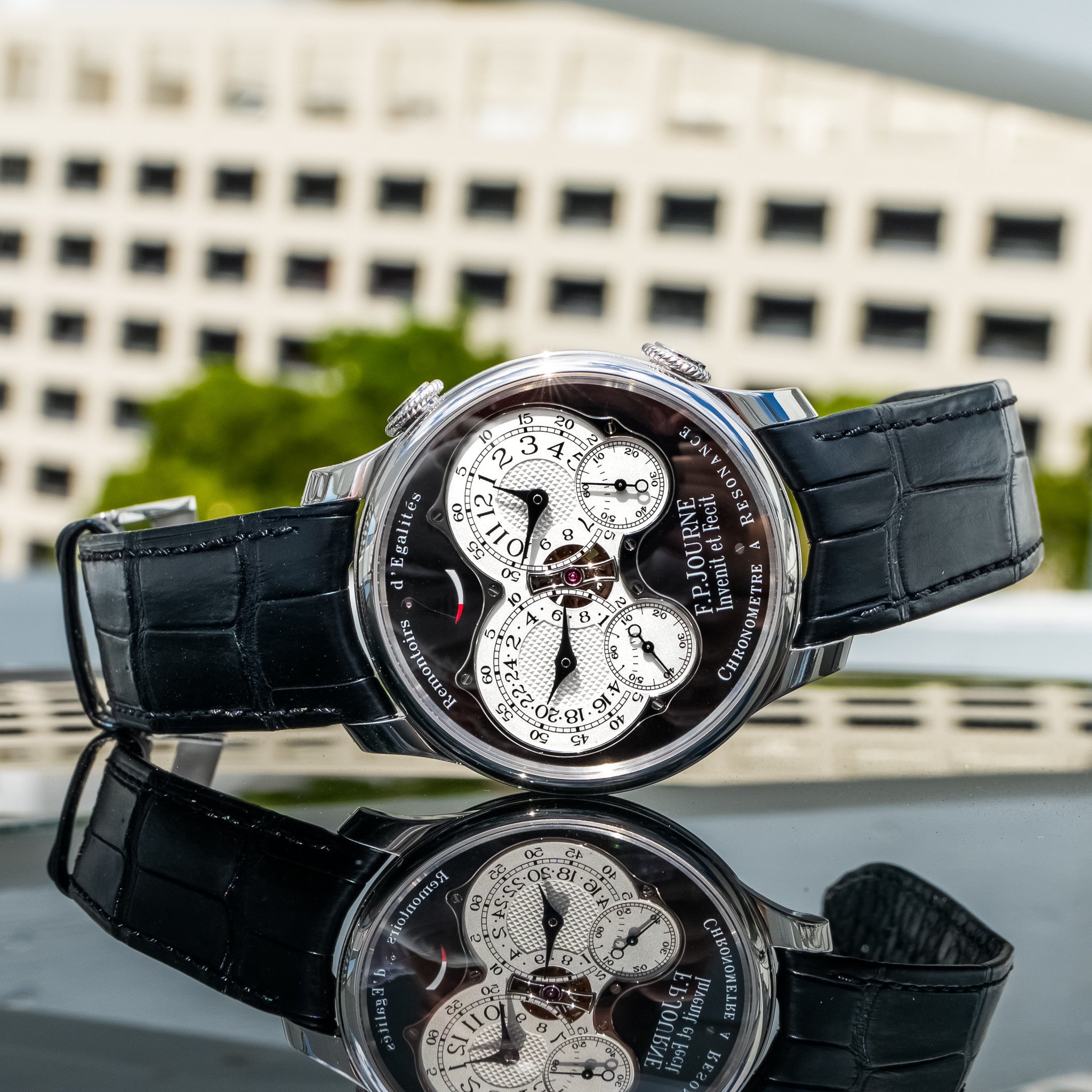 F.P. Journe Chronomètre À Résonance Black Label 40mm