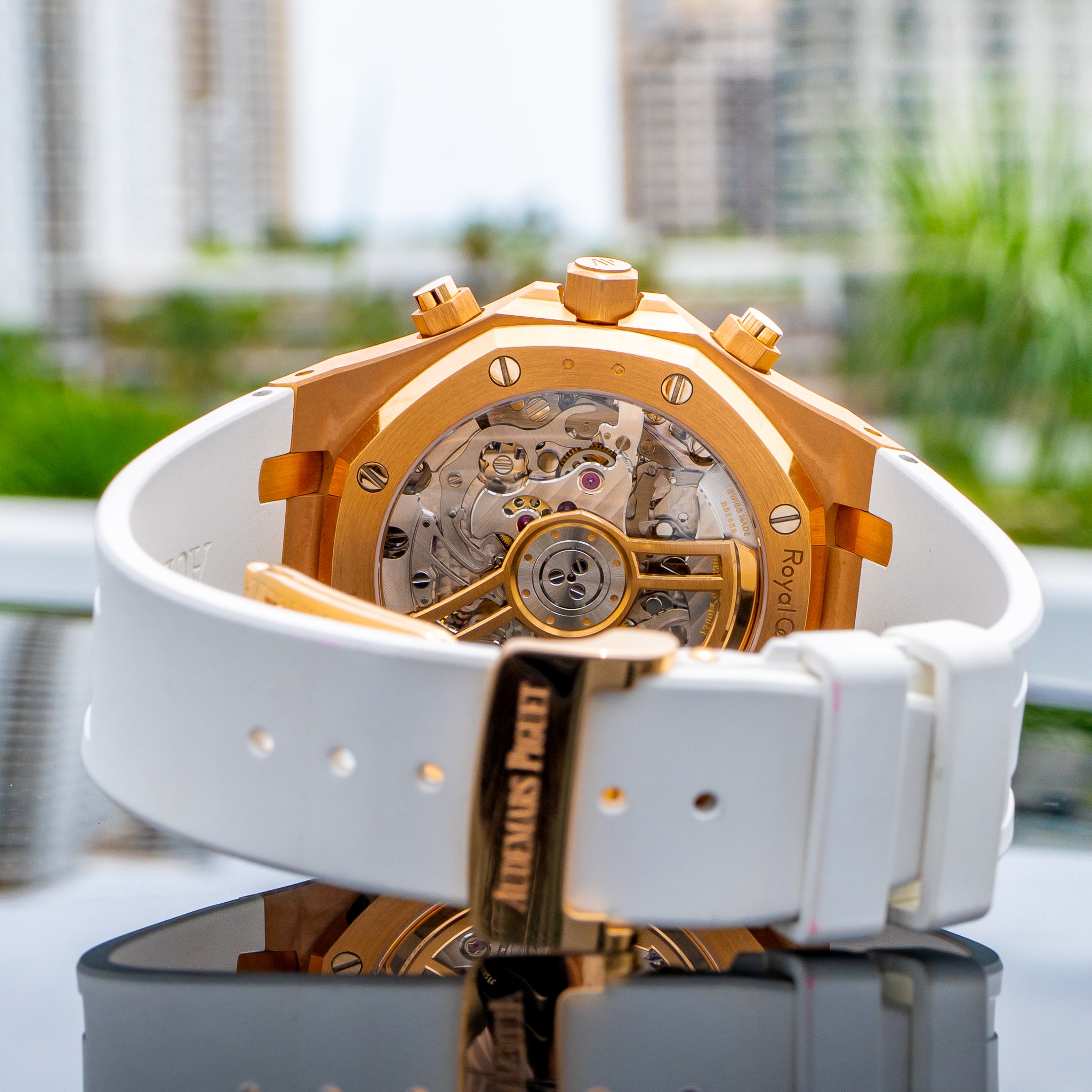 2022 Audemars Piguet 26239OR Royal Oak Selfwinding Chronograph Brown Dial 41mm