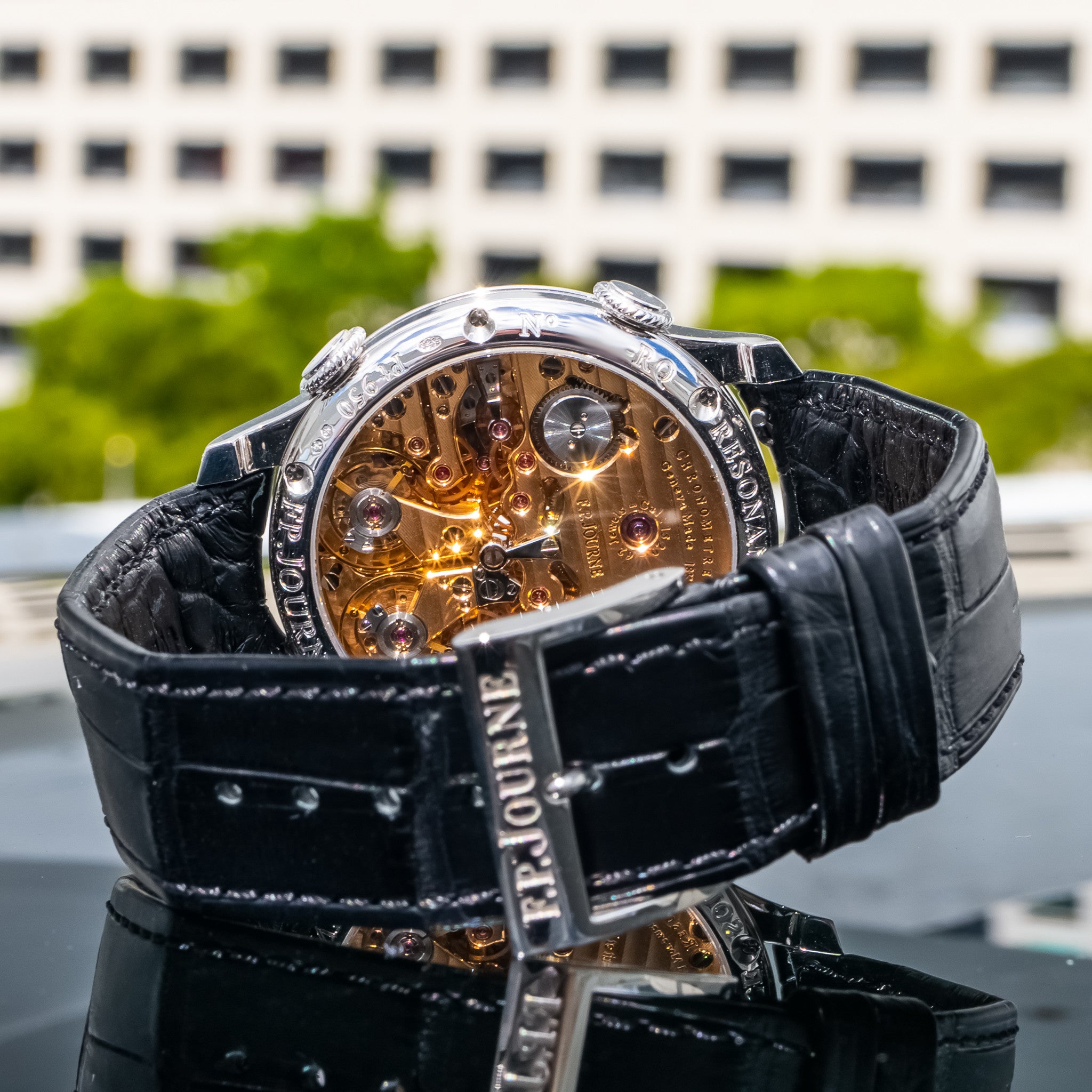 F.P. Journe Chronomètre À Résonance Black Label 40mm