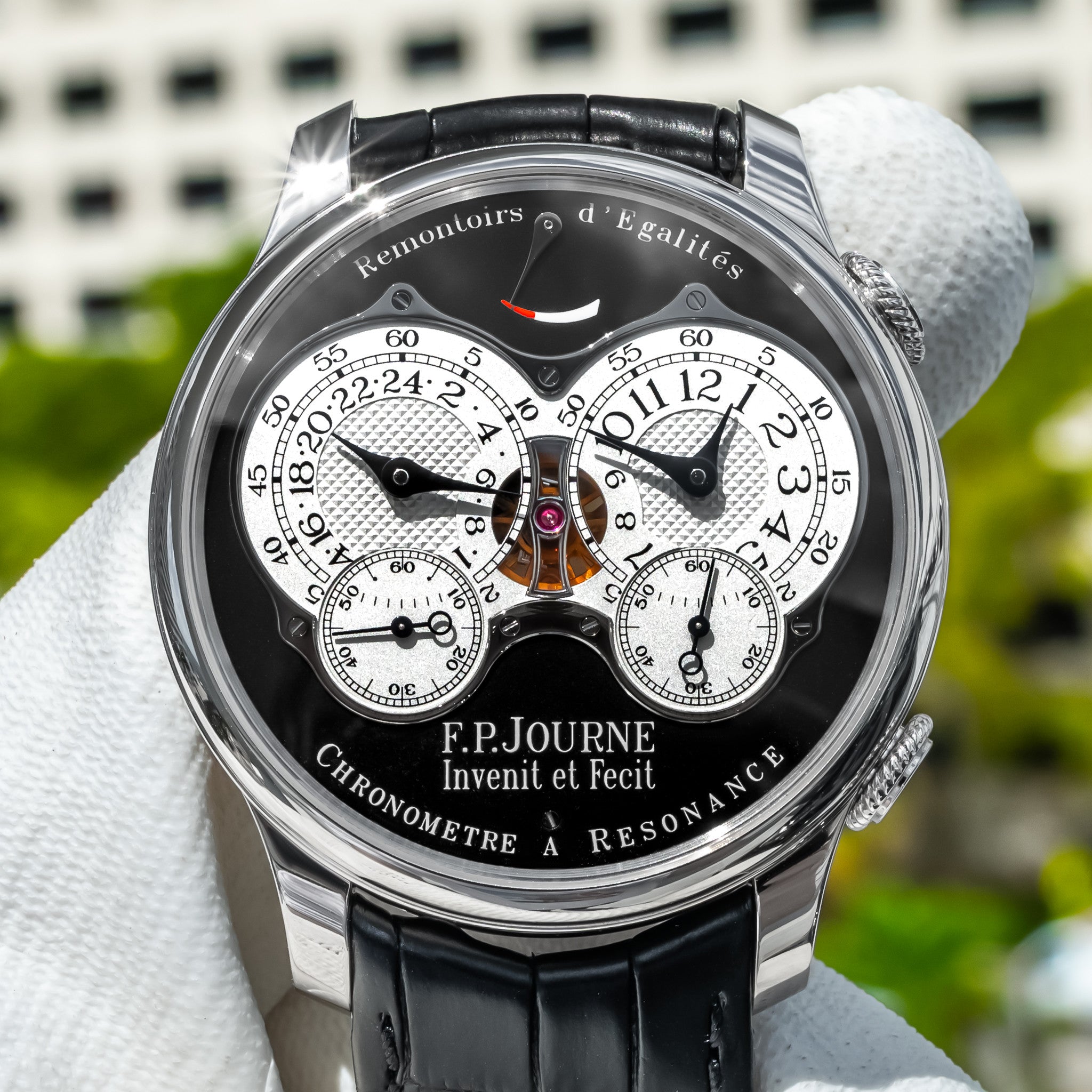 F.P. Journe Chronomètre À Résonance Black Label 40mm