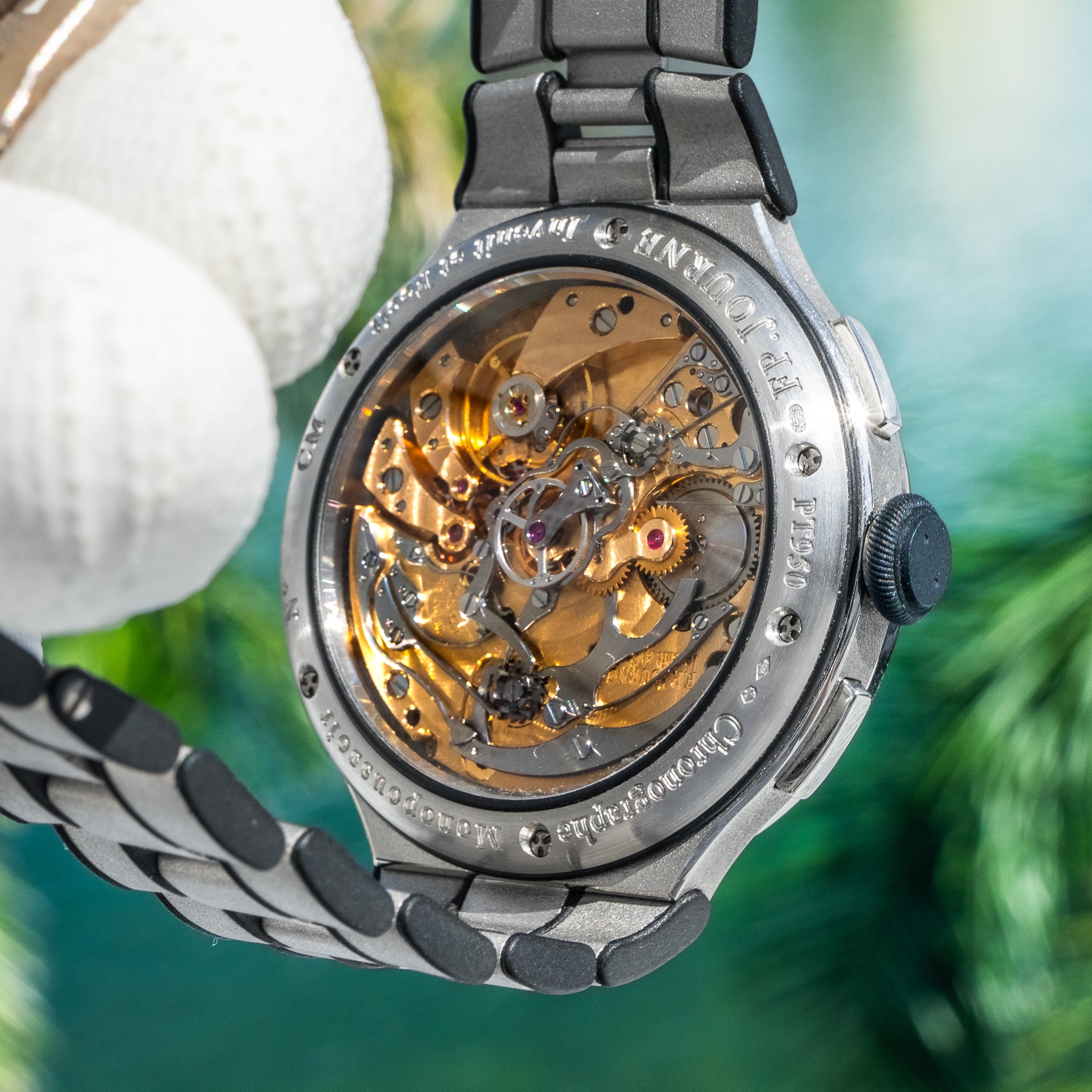 F.P. Journe LineSport Chronograph Monopoussoir Rattrapante Platinum 44mm