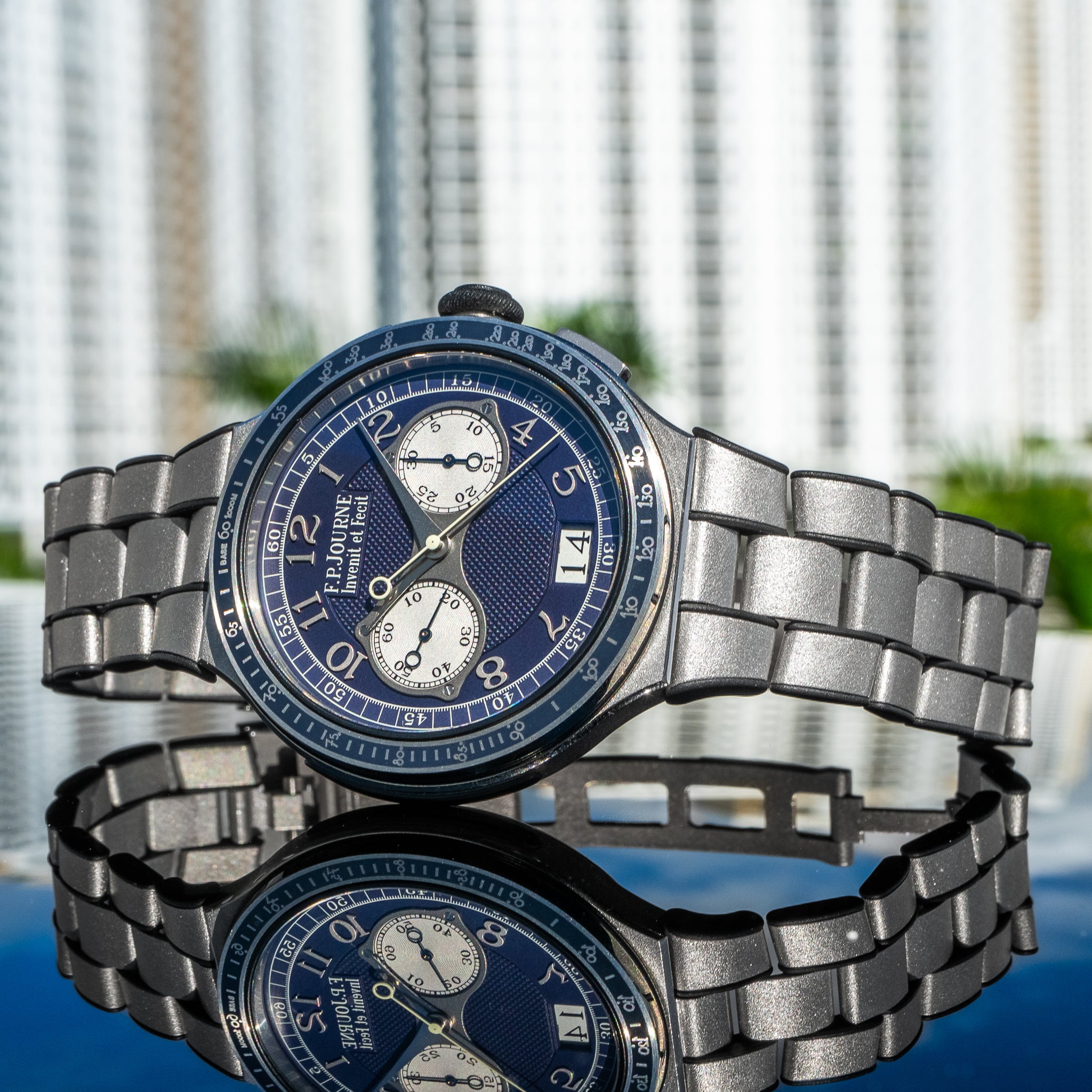 F.P. Journe LineSport Chronograph Monopoussoir Rattrapante Platinum 44mm