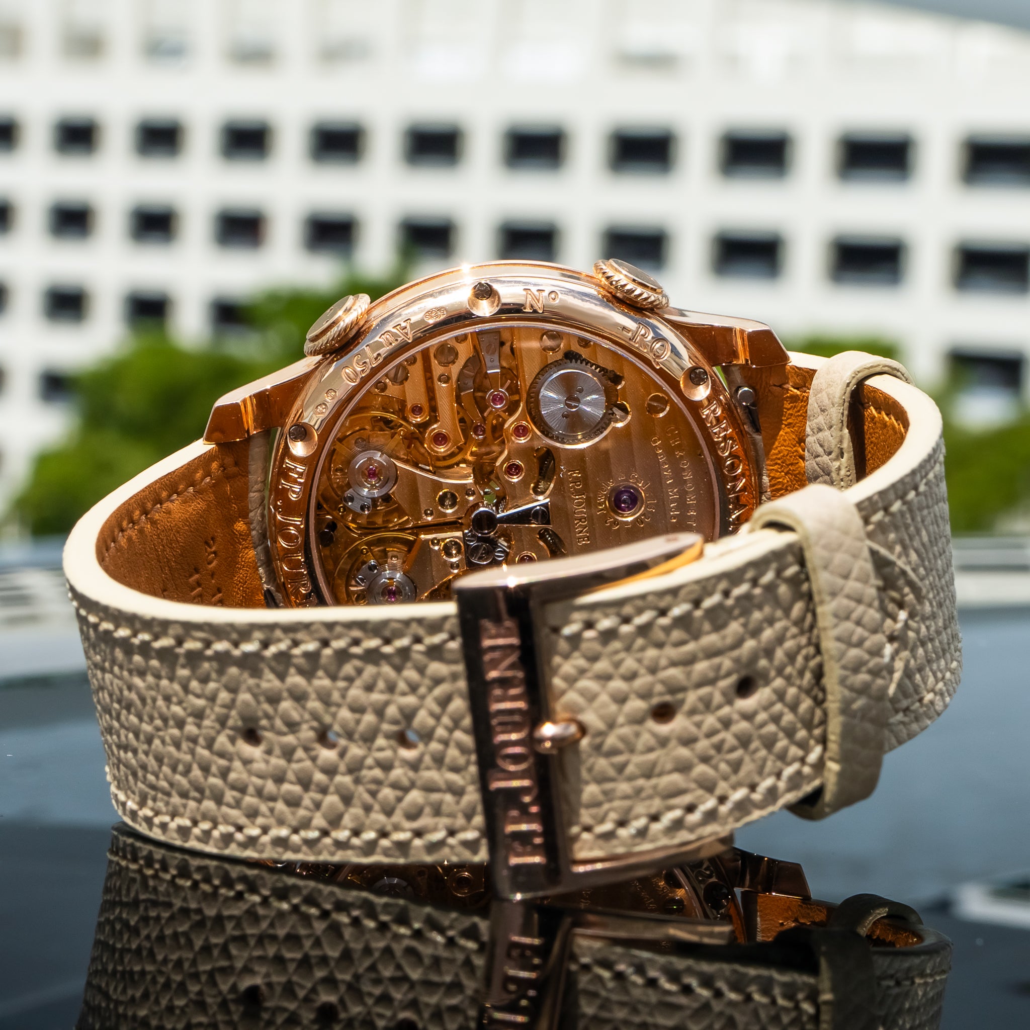 F.P. Journe Chronomètre À Résonance Rose Gold Salmon Dial