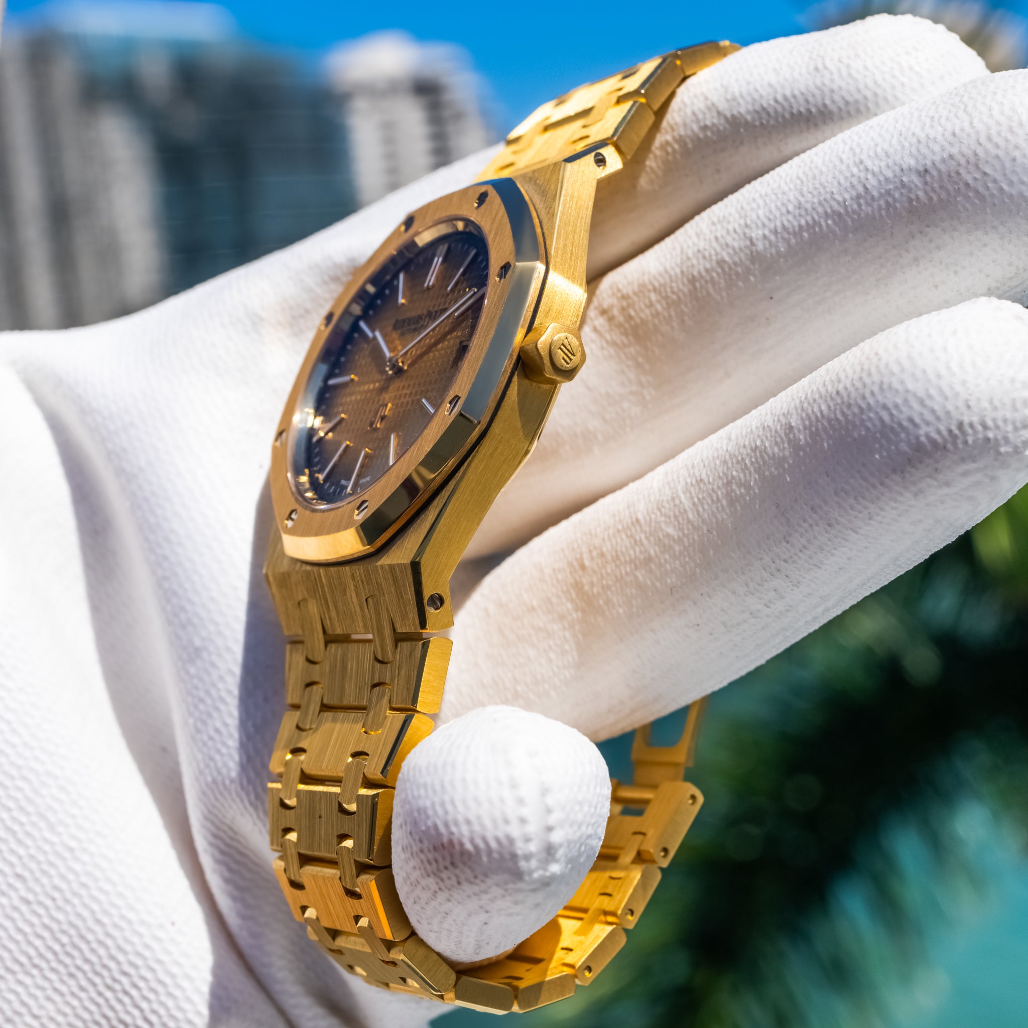 2022 Audemars Piguet 16202BA Royal Oak "Jumbo" 50th Anniversary 39mm