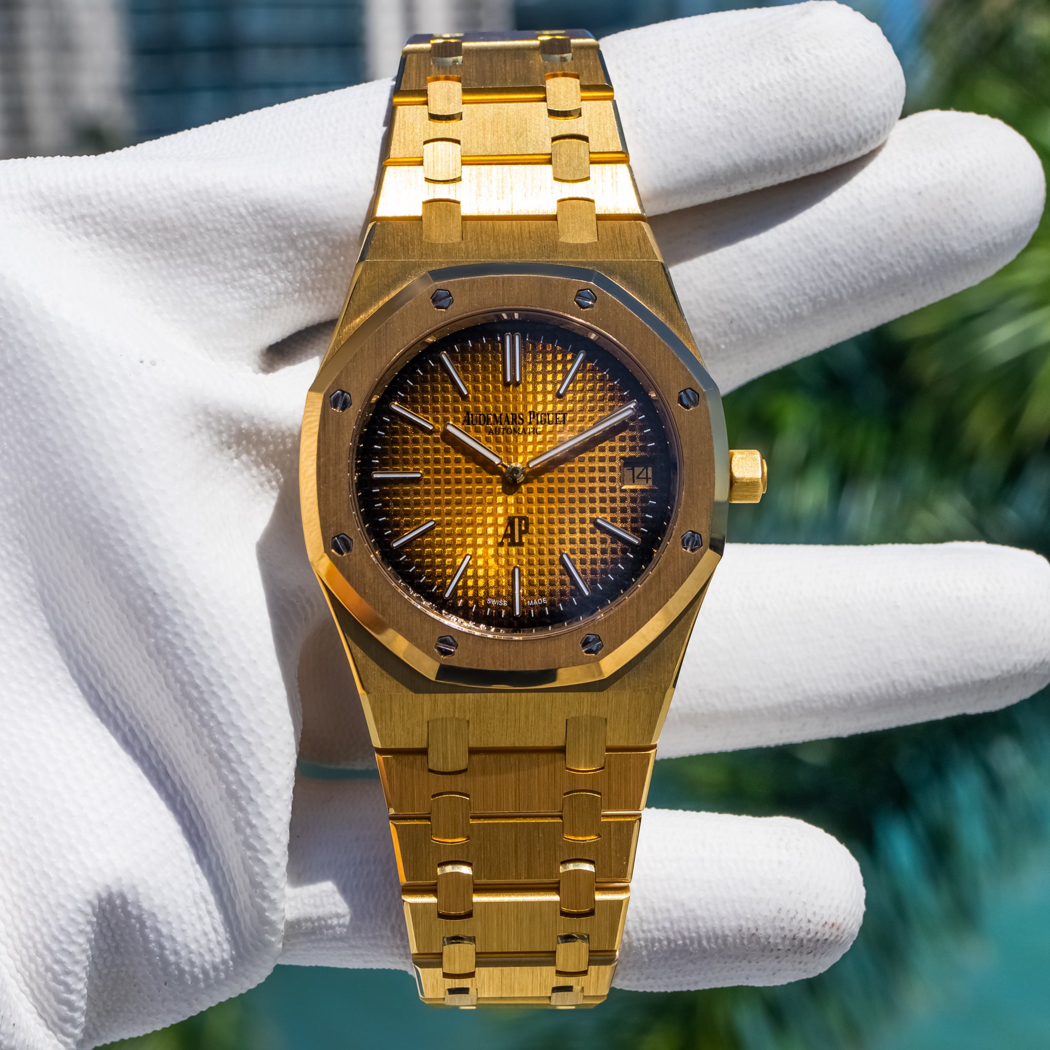 2022 Audemars Piguet 16202BA Royal Oak "Jumbo" 50th Anniversary 39mm