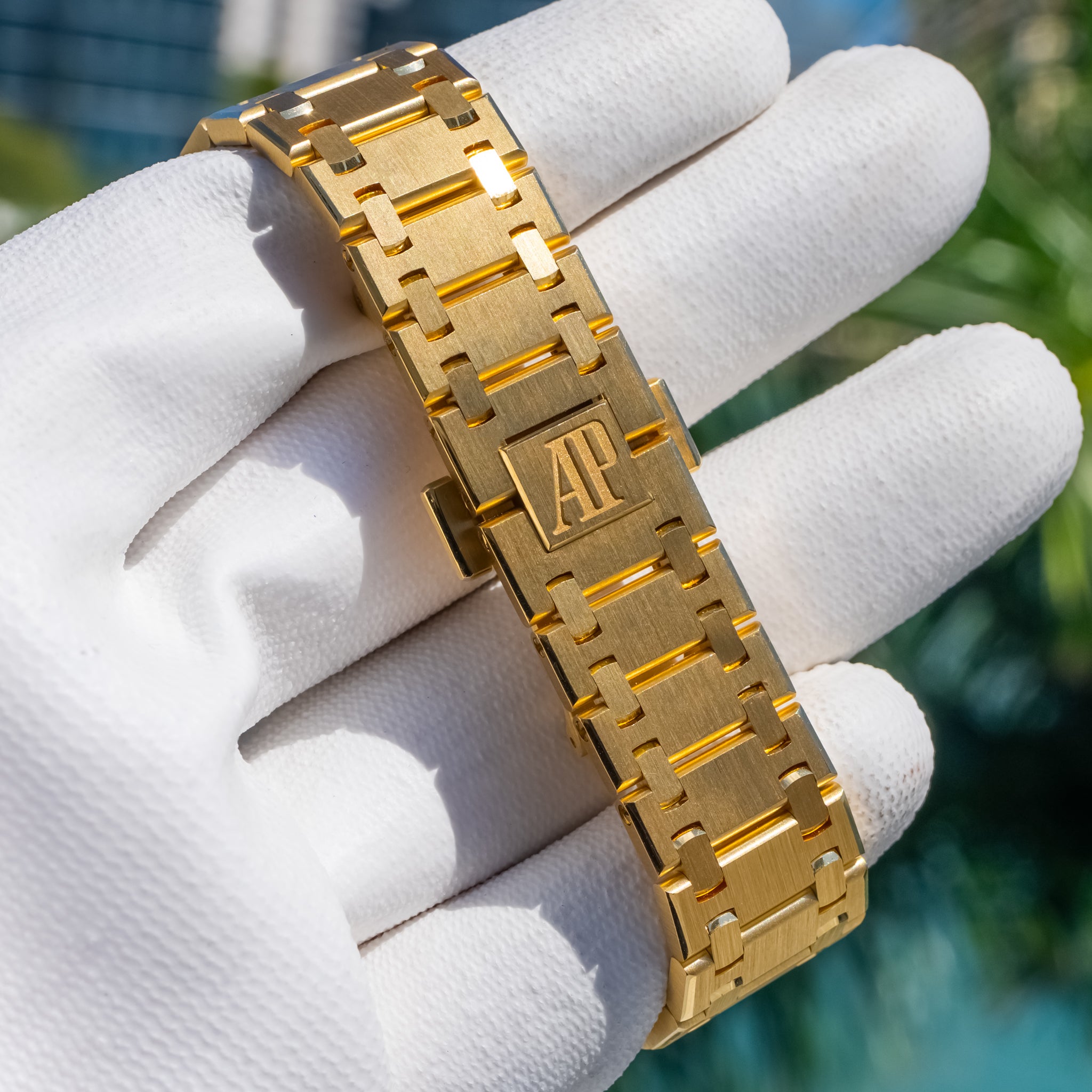 2022 Audemars Piguet 16202BA Royal Oak "Jumbo" 50th Anniversary 39mm