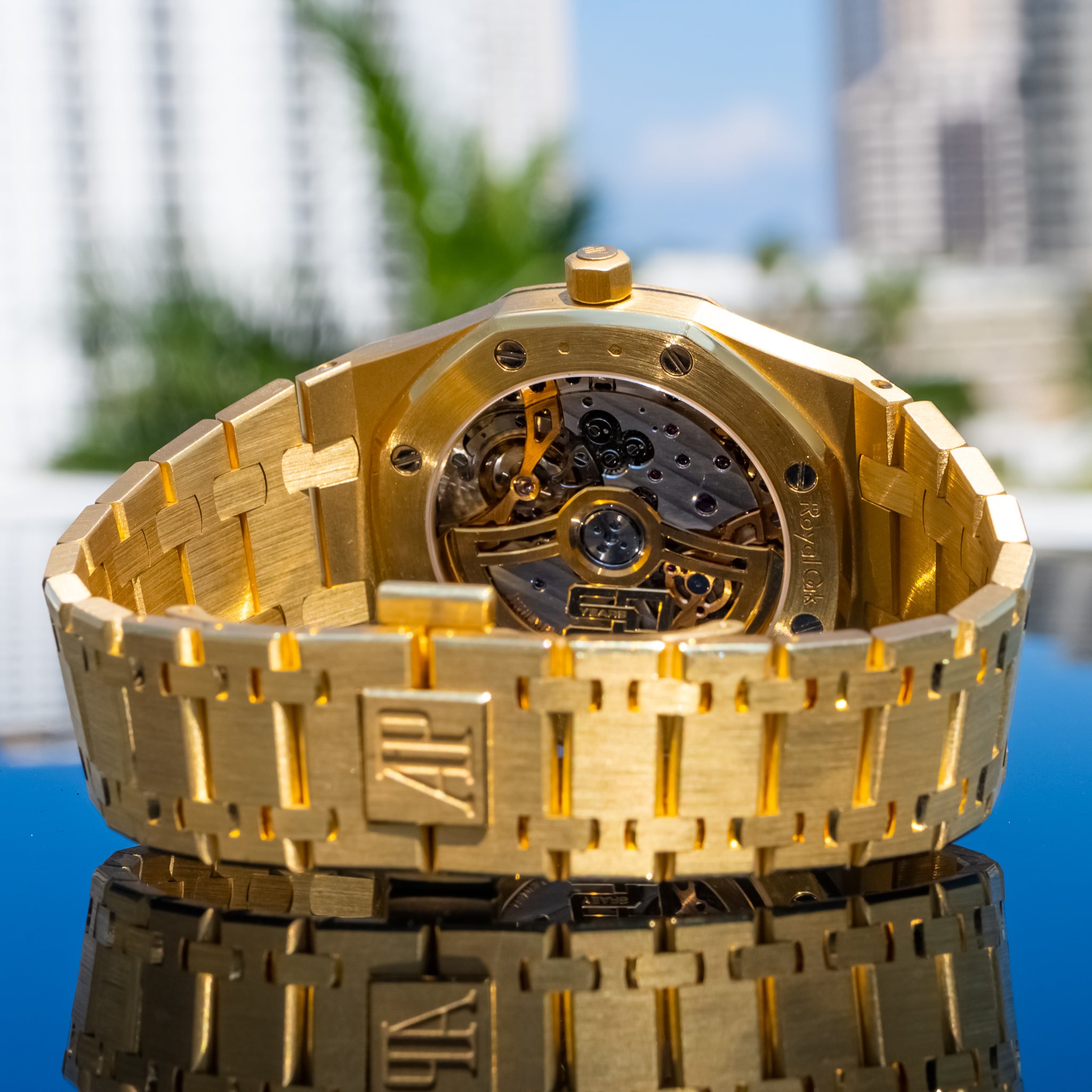 2022 Audemars Piguet 16202BA Royal Oak "Jumbo" 50th Anniversary 39mm