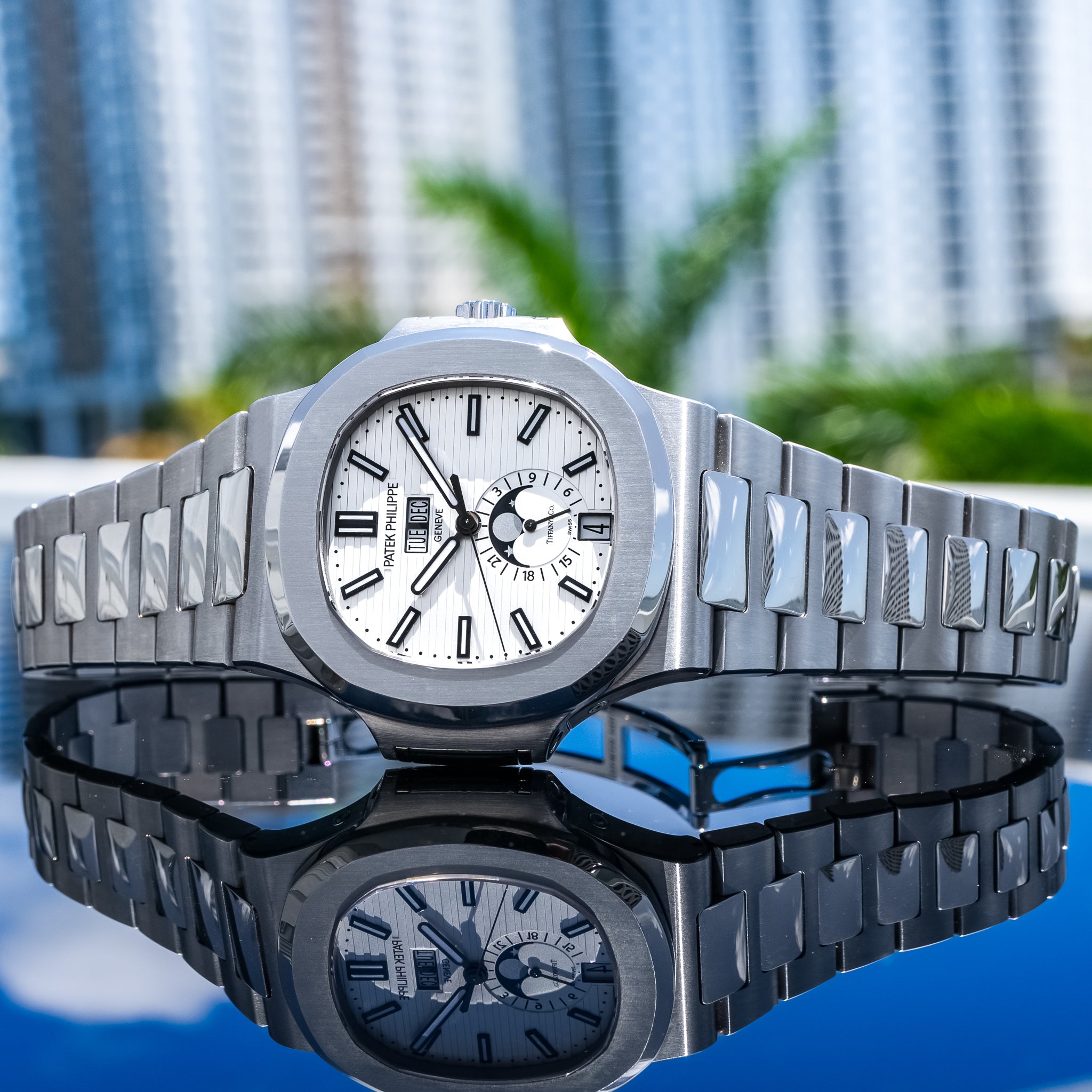 2018 Patek Philippe 5726/1A Nautilus Tiffany & Co Stamped 40.5mm