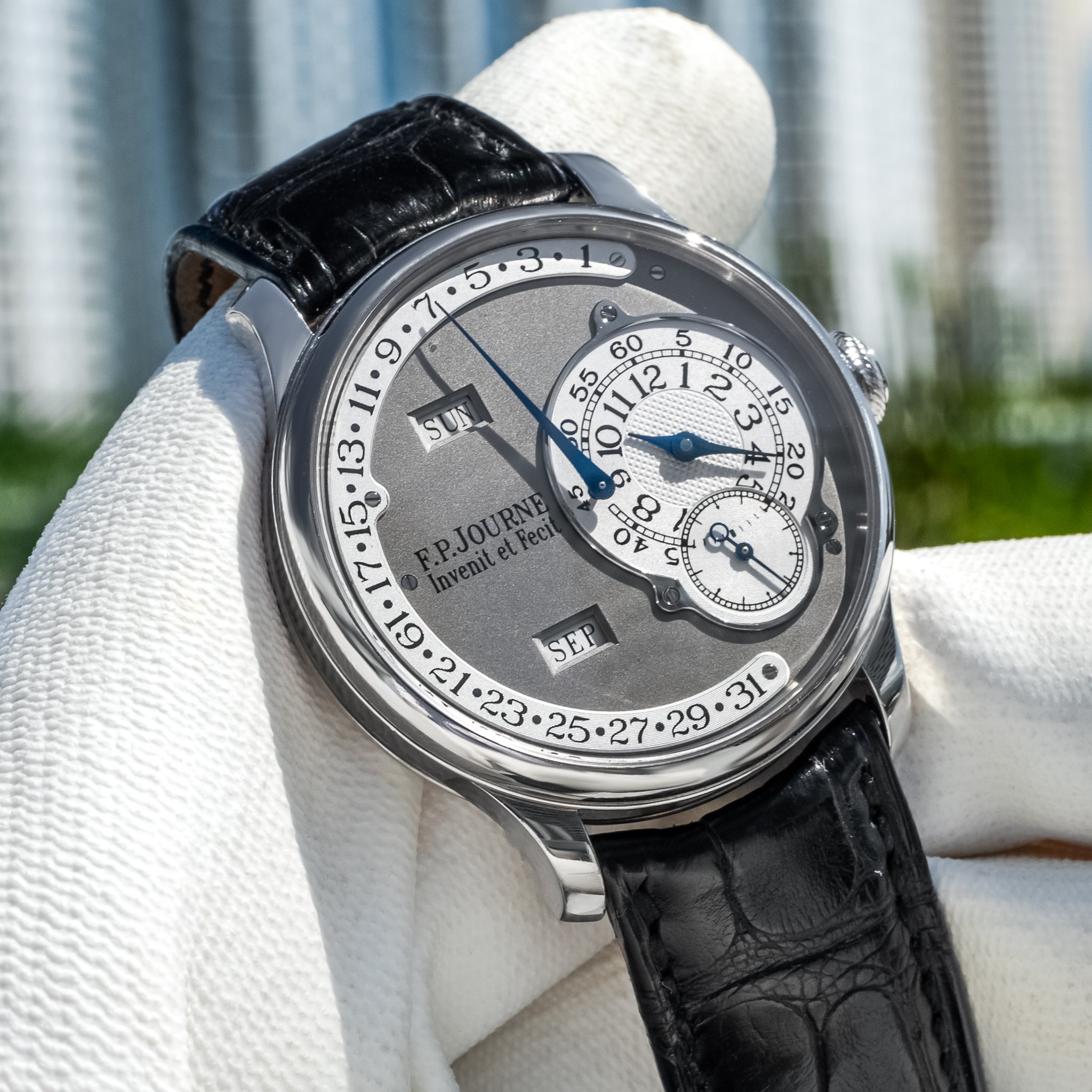 F.P. Journe Octa Calendrier Grey Dial 38mm