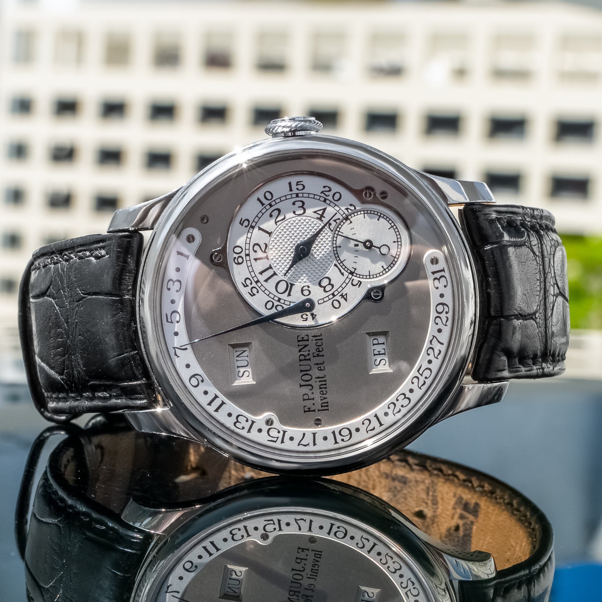 F.P. Journe Octa Calendrier Grey Dial 38mm
