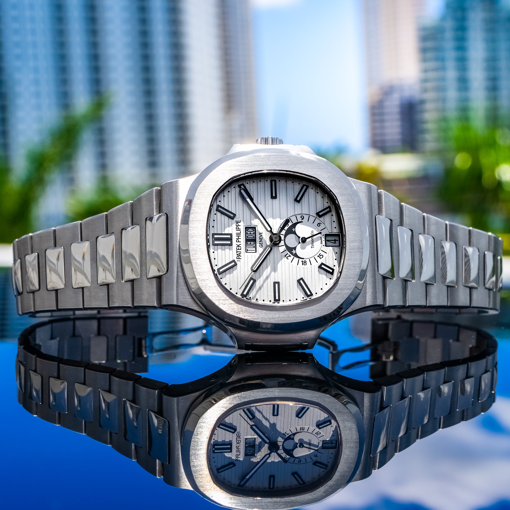 2018 Patek Philippe 5726/1A Nautilus Tiffany & Co Stamped 40.5mm