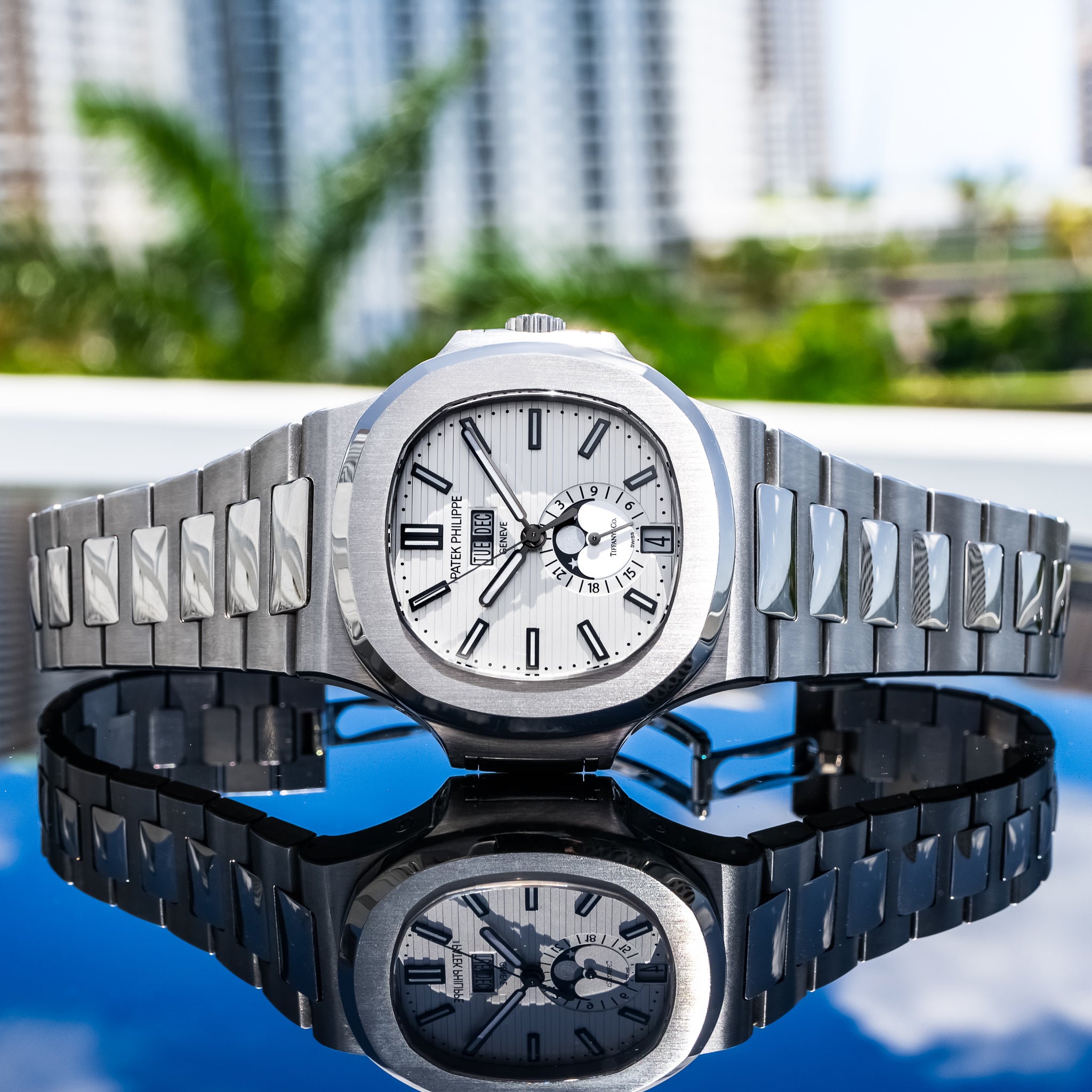2018 Patek Philippe 5726/1A Nautilus Tiffany & Co Stamped 40.5mm