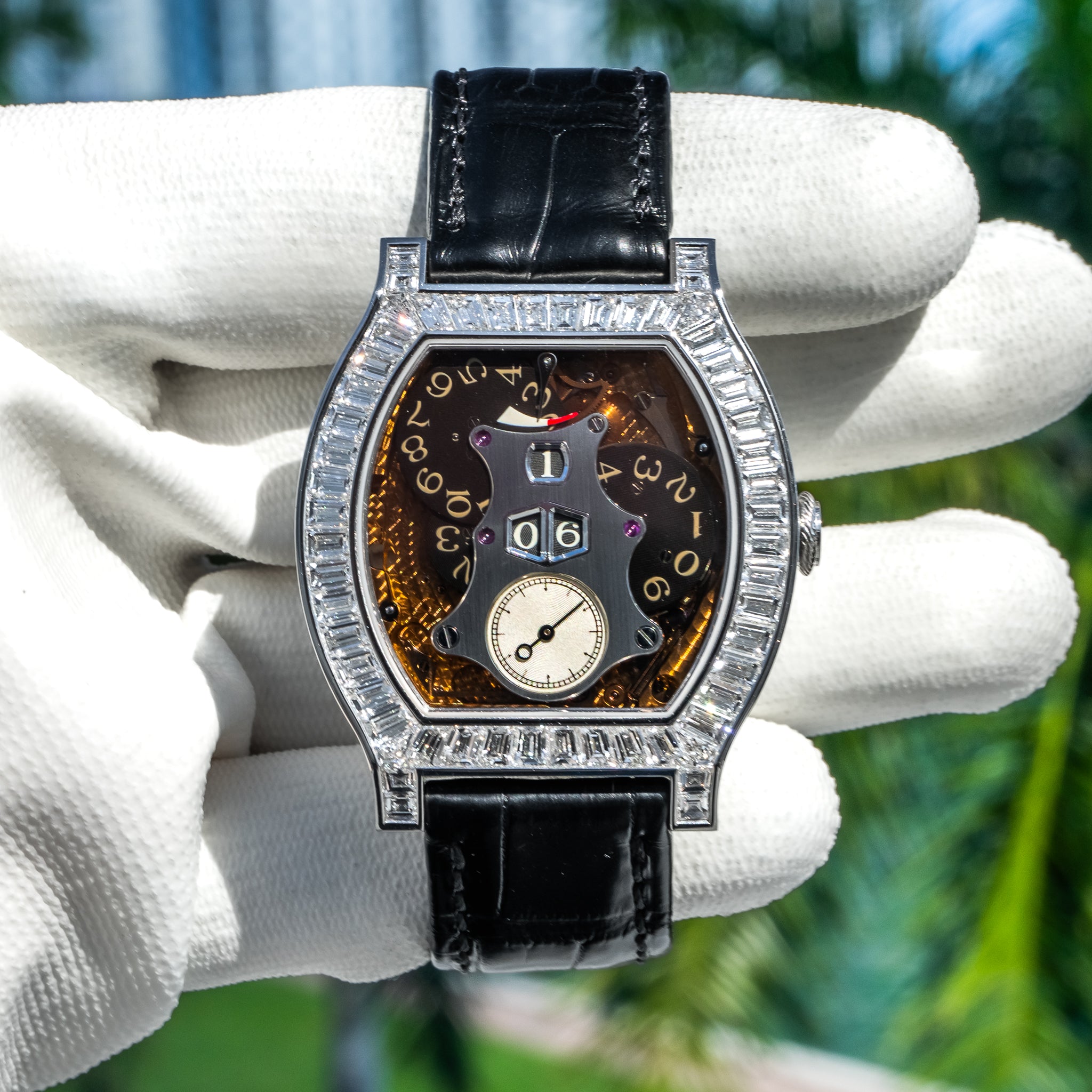 F.P. Journe Vagabondage II Platinum Baguette