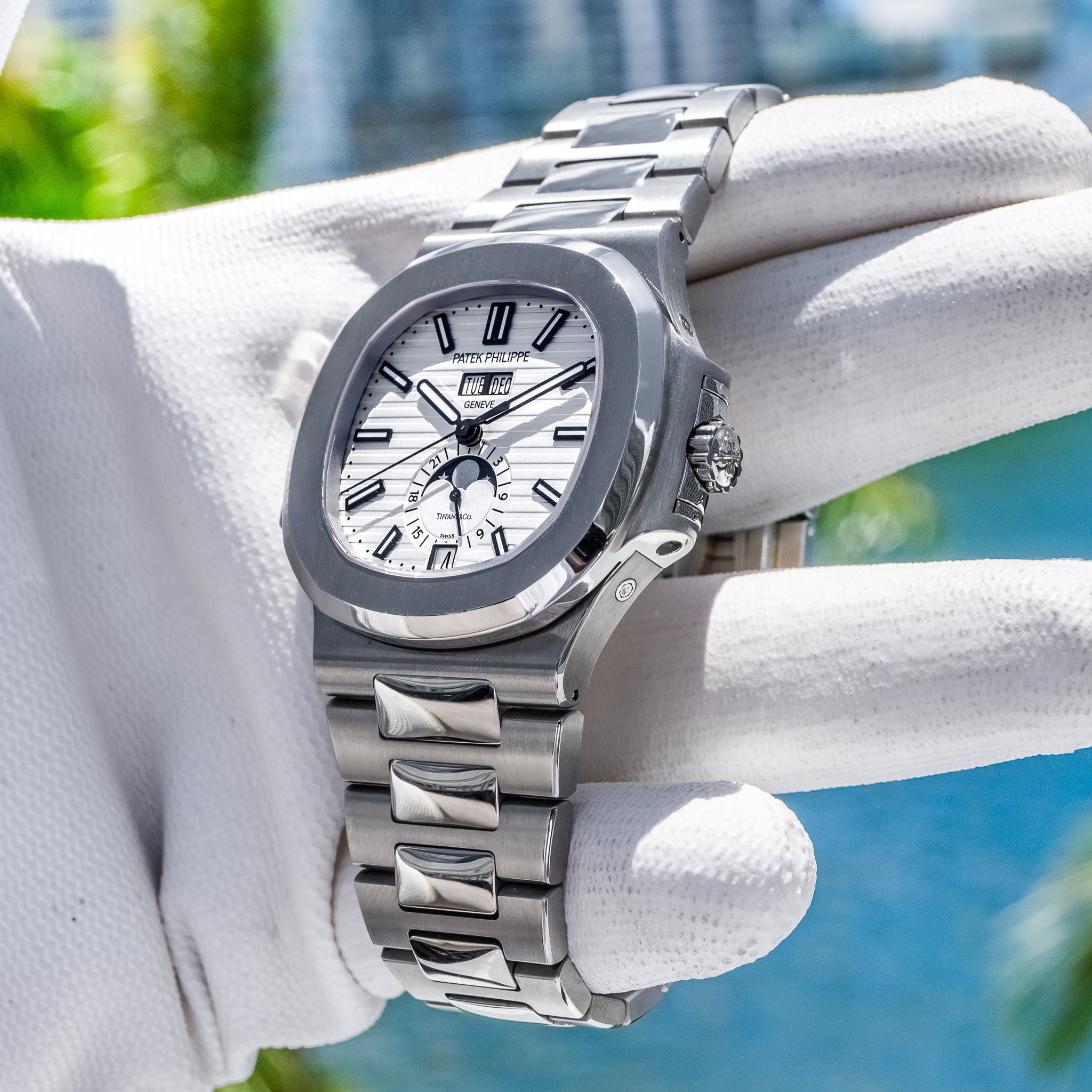 2018 Patek Philippe 5726/1A Nautilus Tiffany & Co Stamped 40.5mm