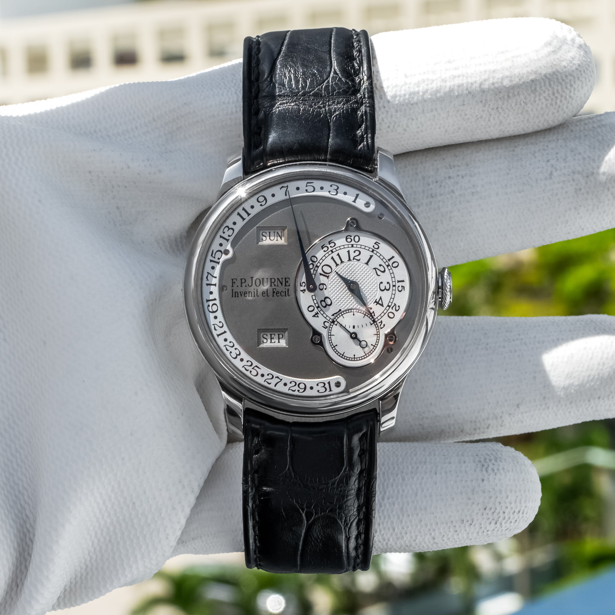 F.P. Journe Octa Calendrier Grey Dial 38mm