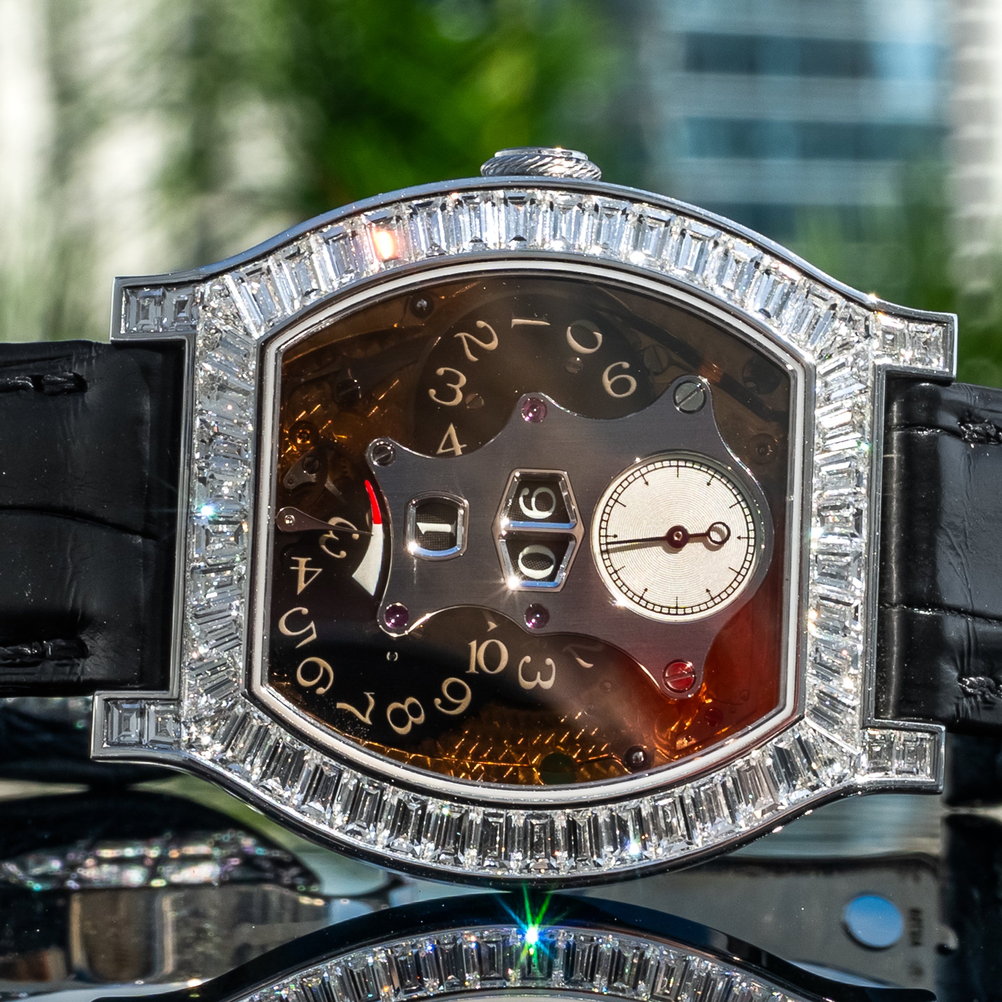 F.P. Journe Vagabondage II Platinum Baguette