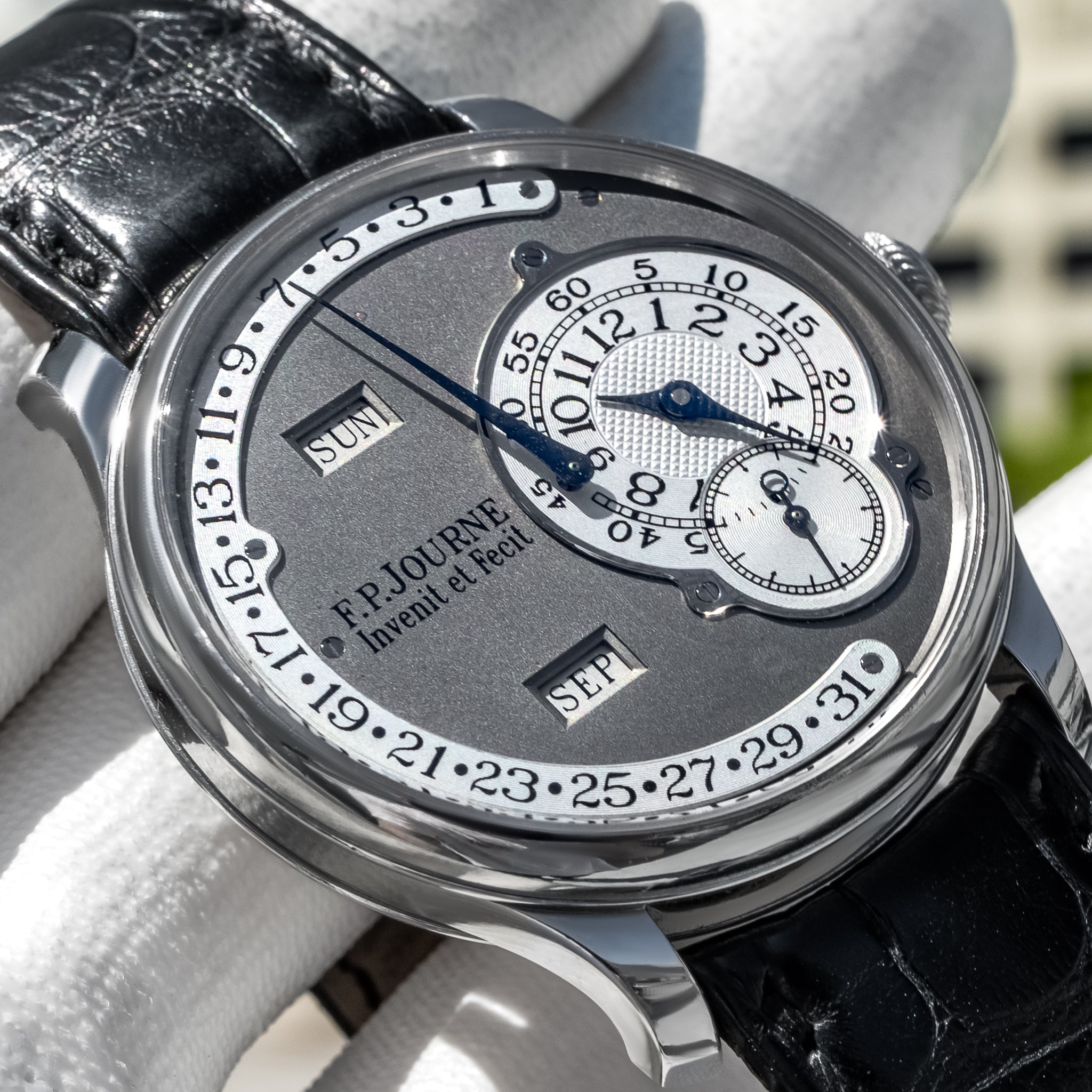 F.P. Journe Octa Calendrier Grey Dial 38mm