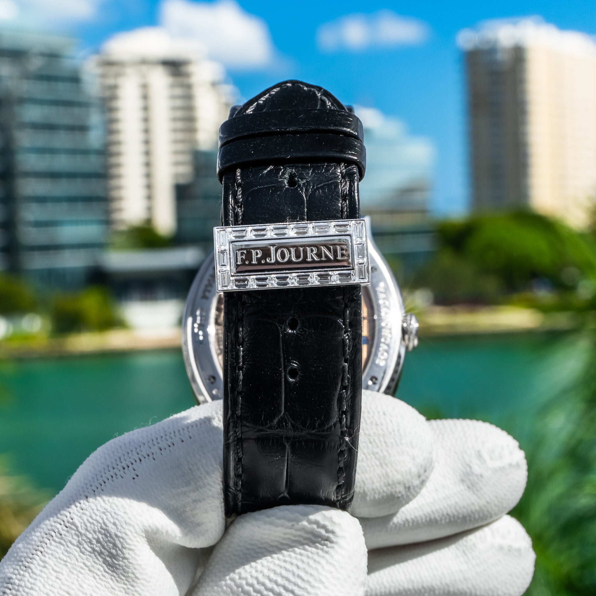 F.P. Journe Vagabondage II Platinum Baguette