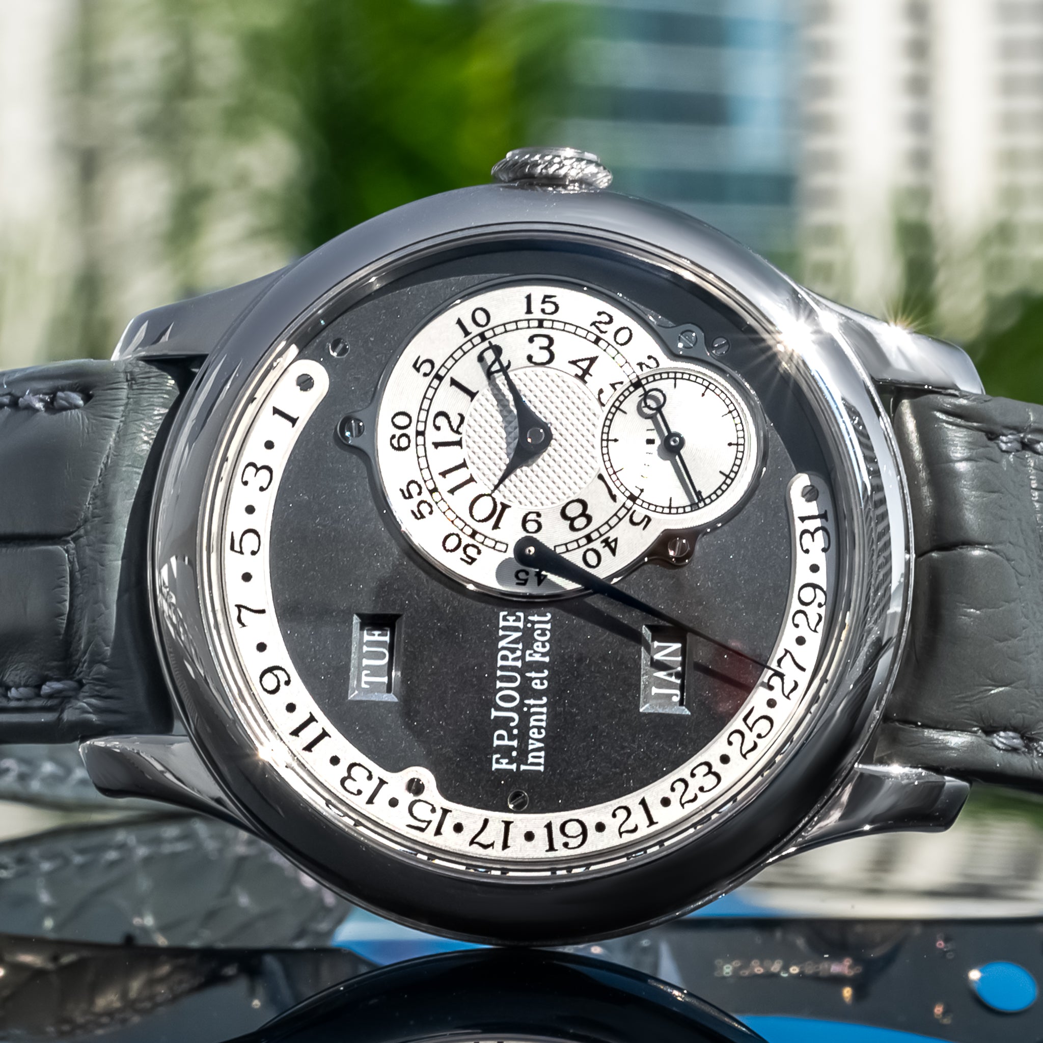 F.P. Journe Octa Calendrier Ruthenium Dial 40mm