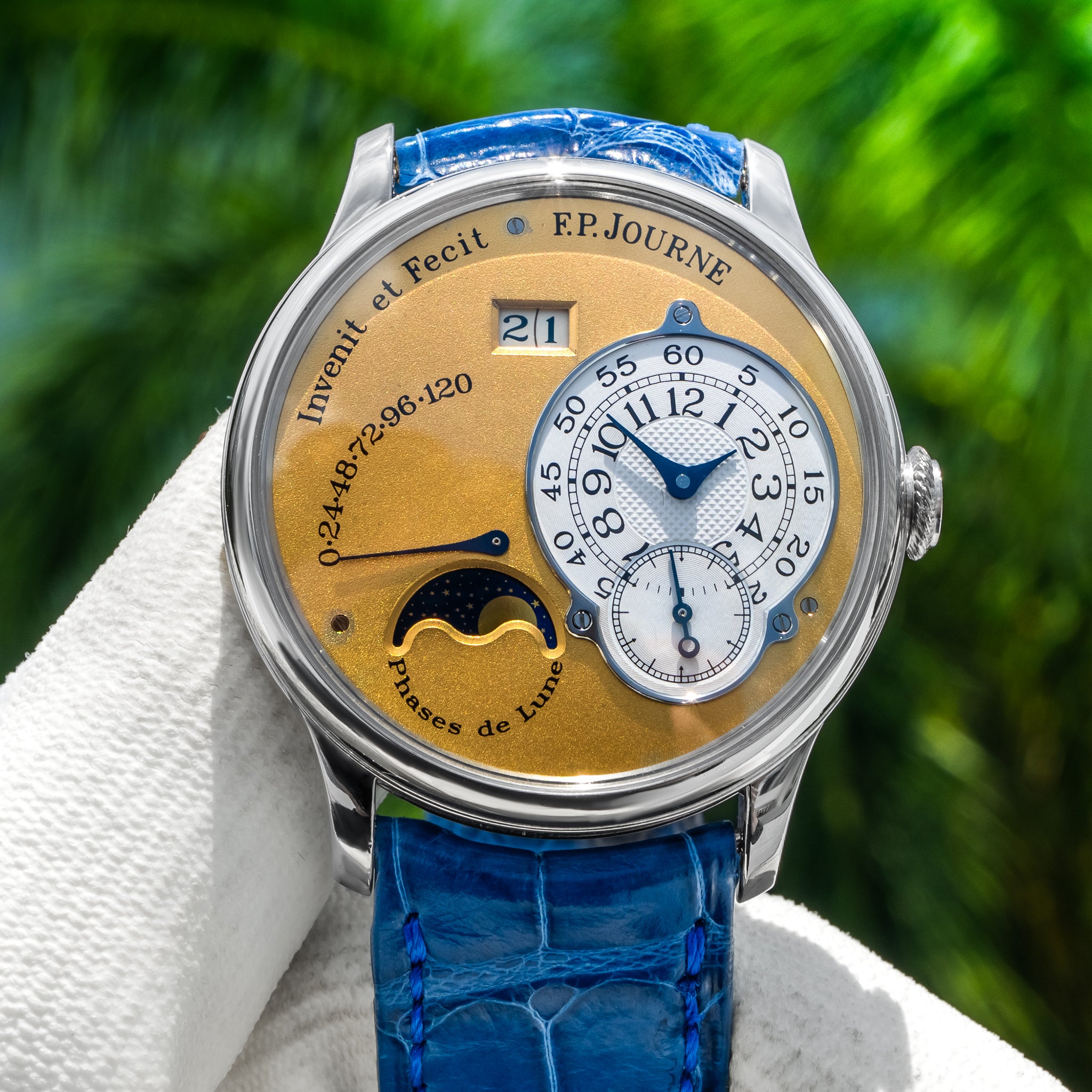F.P. Journe Octa Lune Platinum Brass Movement 38mm
