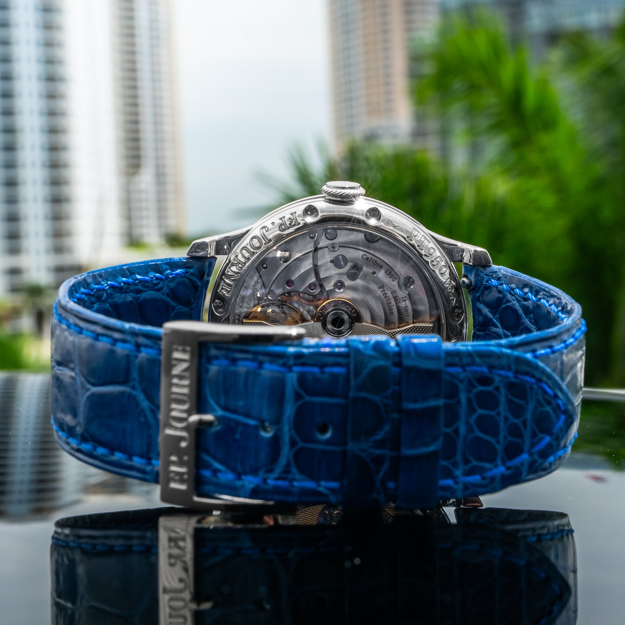 F.P. Journe Octa Lune Platinum Brass Movement 38mm