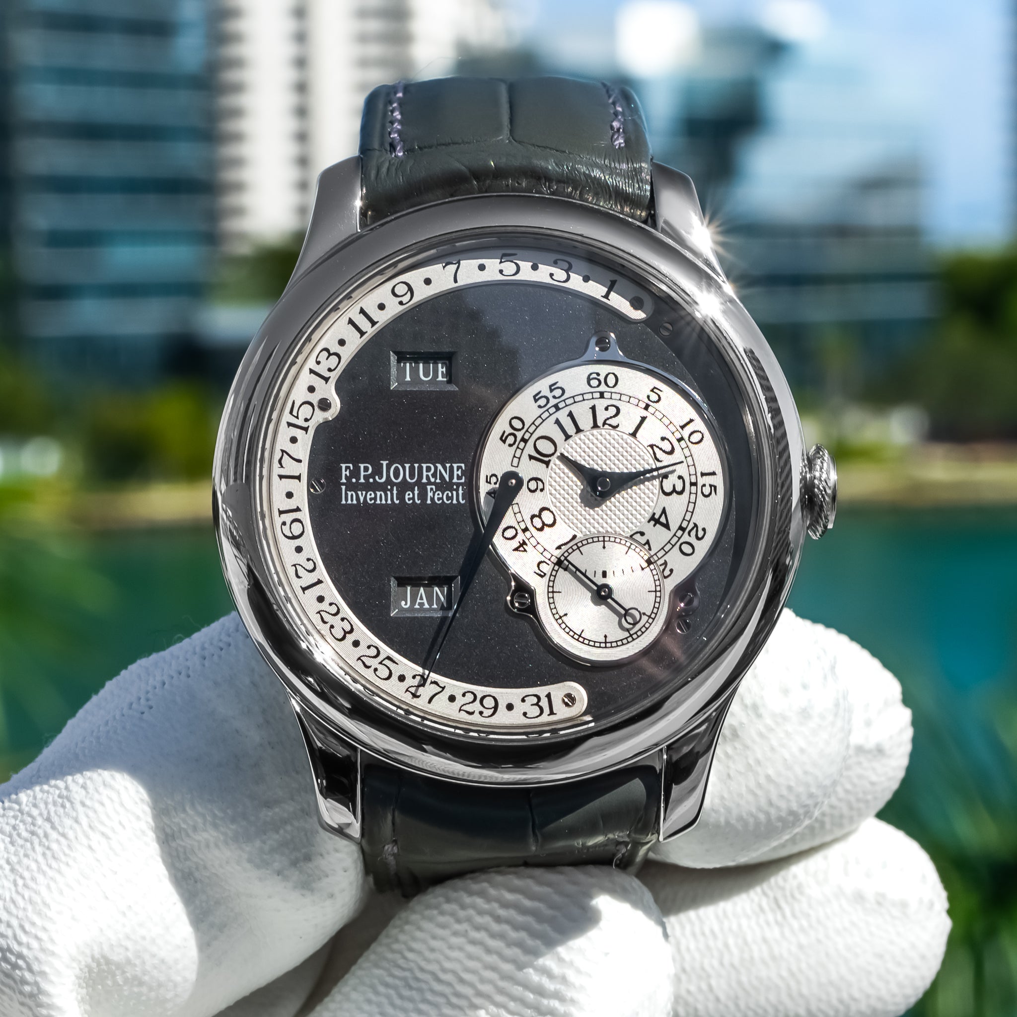 F.P. Journe Octa Calendrier Ruthenium Dial 40mm