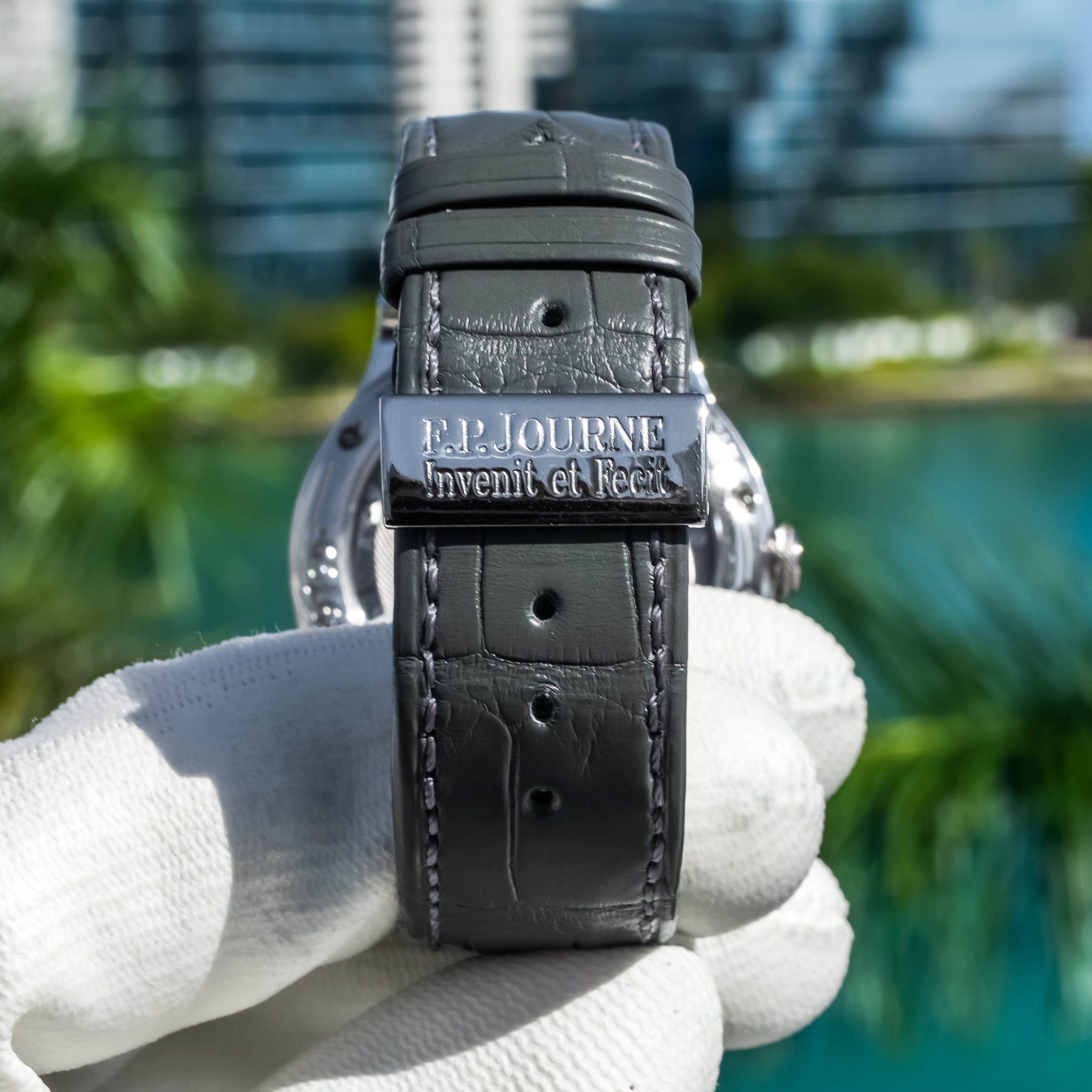 F.P. Journe Octa Calendrier Ruthenium Dial 40mm