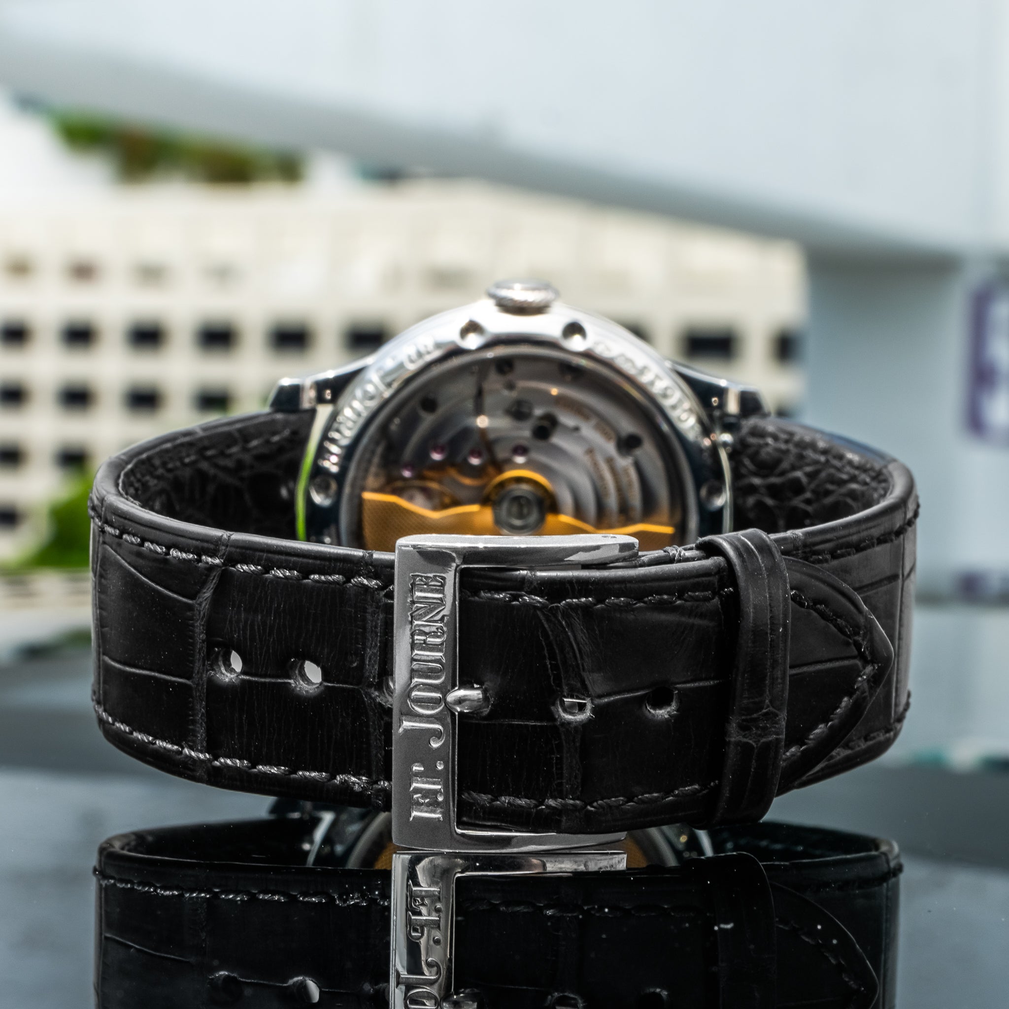 F.P. Journe Octa Reserve De Marche Platinum Brass Movement 38mm