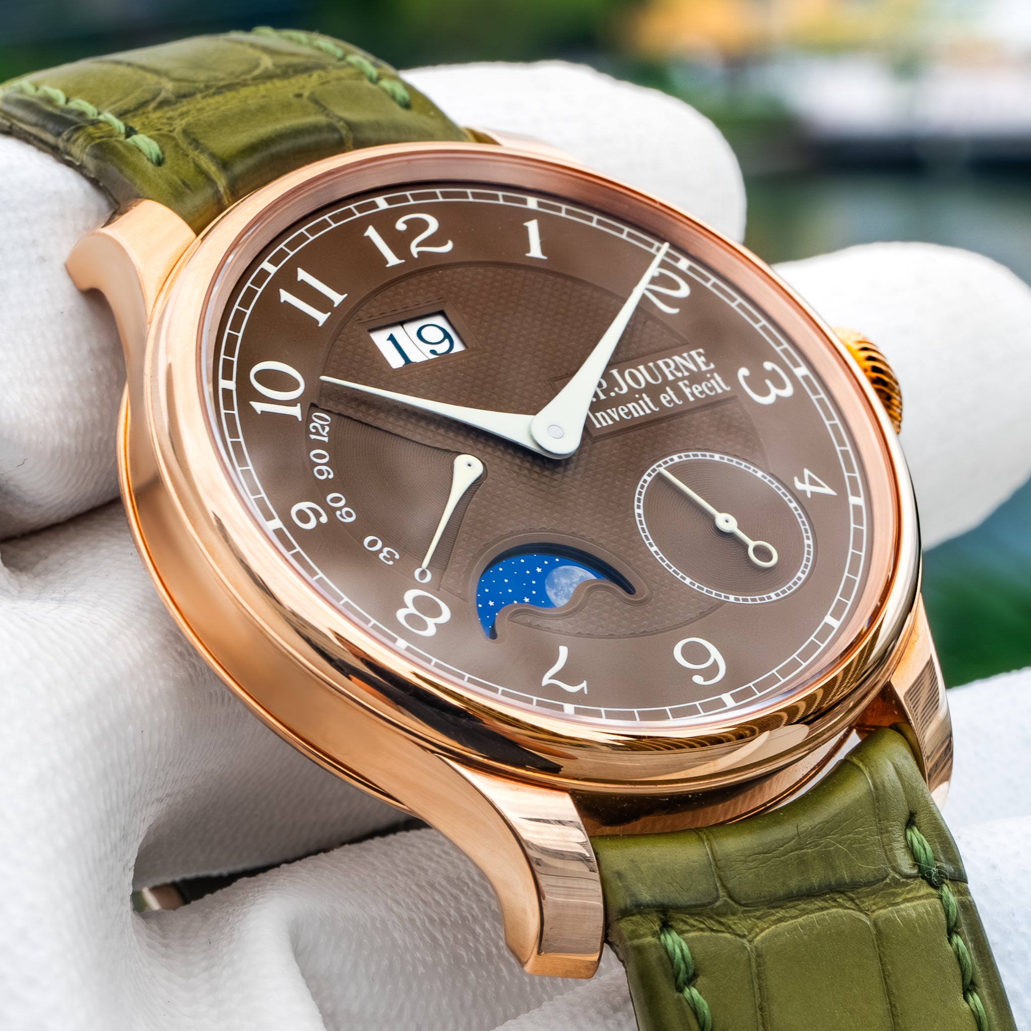 F.P. Journe Octa Automatique Lune Havana 40mm