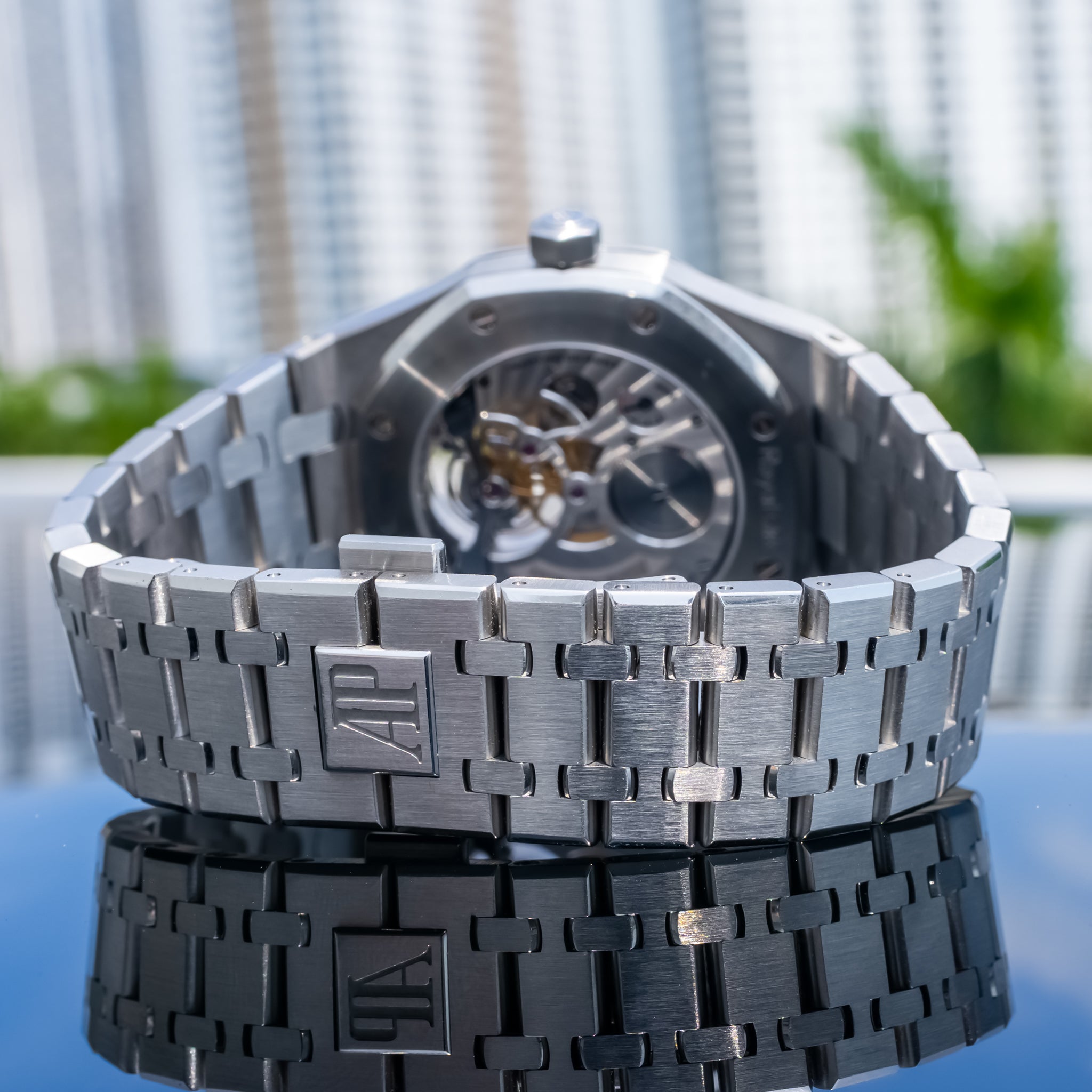 Audemars Piguet 26522ST Royal Oak Flying Tourbillon Purple Dial 41mm