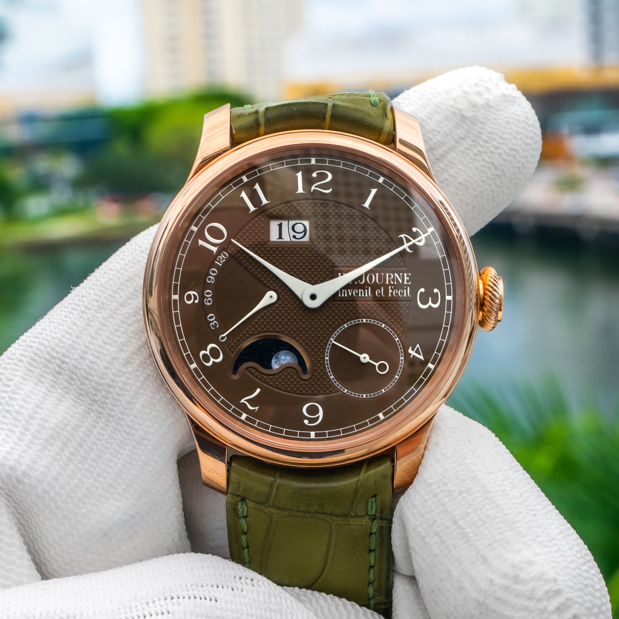 F.P. Journe Octa Automatique Lune Havana 40mm