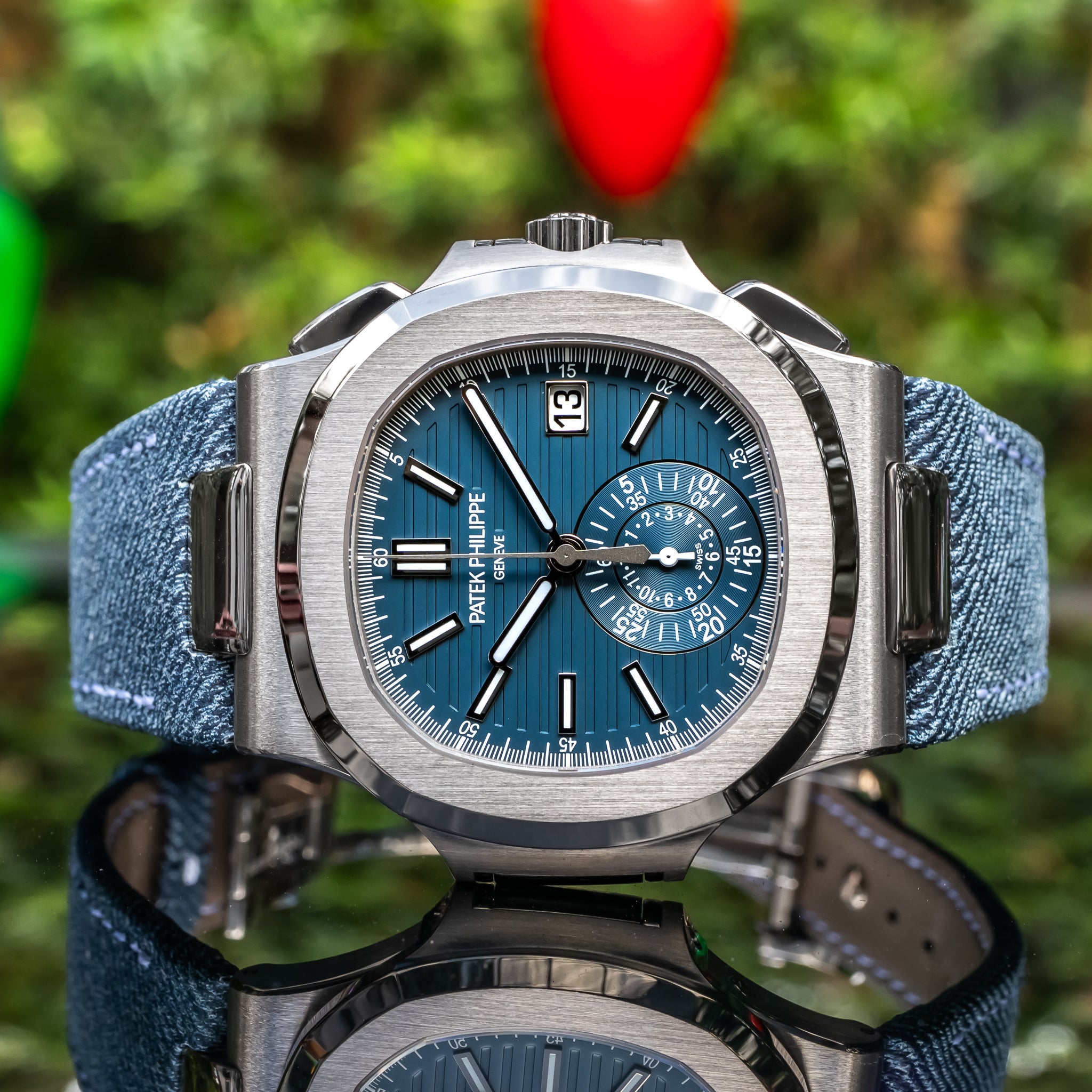 2025 Patek Philippe Nautilus 5980/60G Travel Time Chronograph