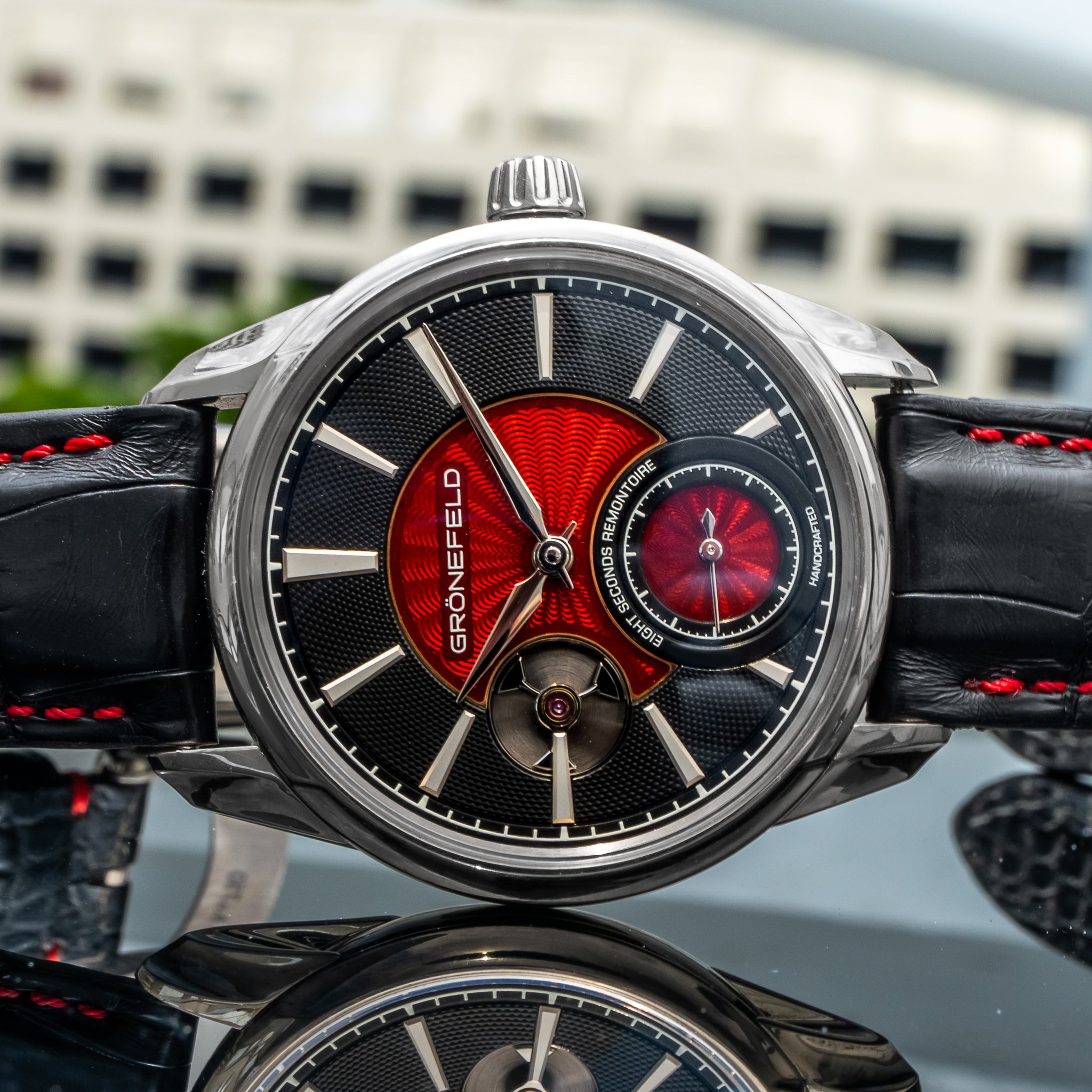 Gronefeld 1941 Remontoire White Gold 39.5mm