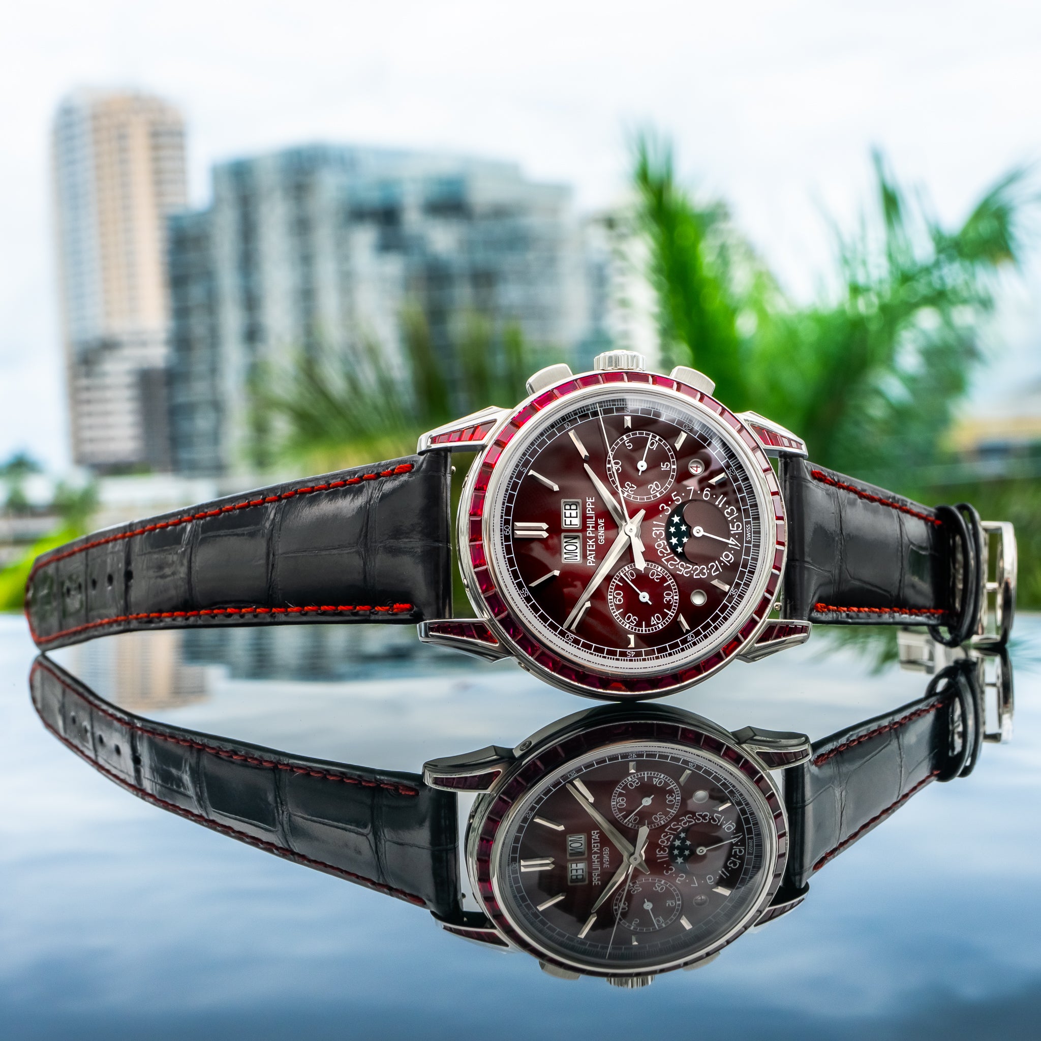 Patek Philippe Grand Complications 5271/12p Perpetual Calendar Chronograph Ruby 41mm