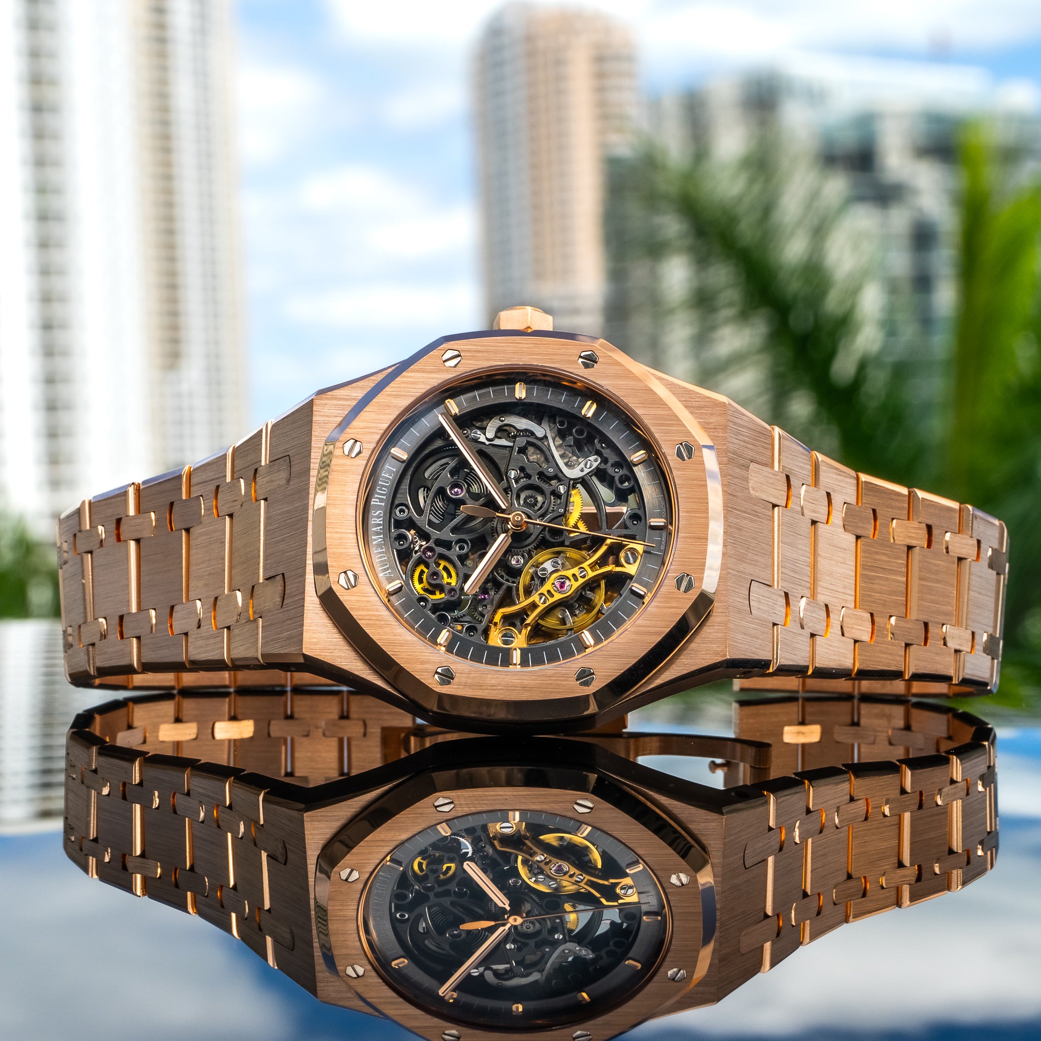 2023 Audemars Piguet 15407or Royal Oak Double Balance Wheel Openworked