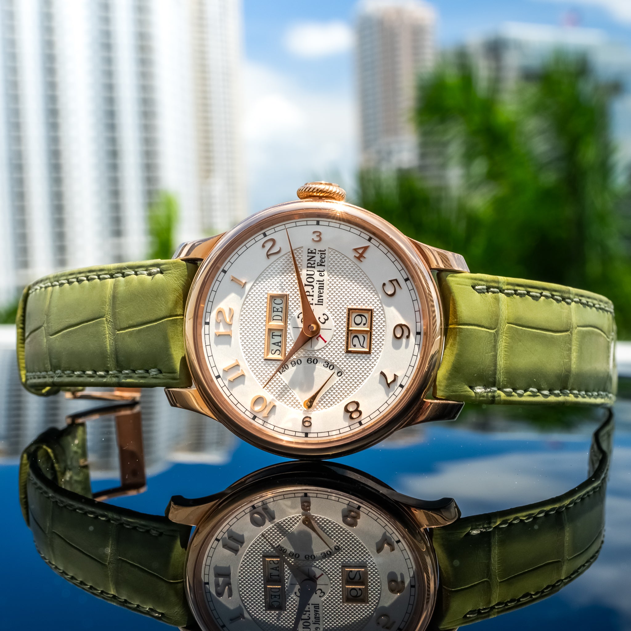 F.P. Journe Quantième Perpétuel Rose Gold White Dial 40mm