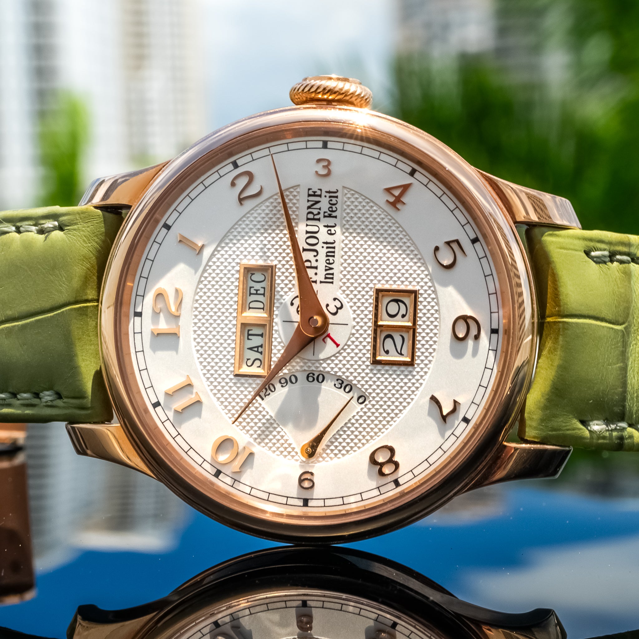 F.P. Journe Quantième Perpétuel Rose Gold White Dial 40mm