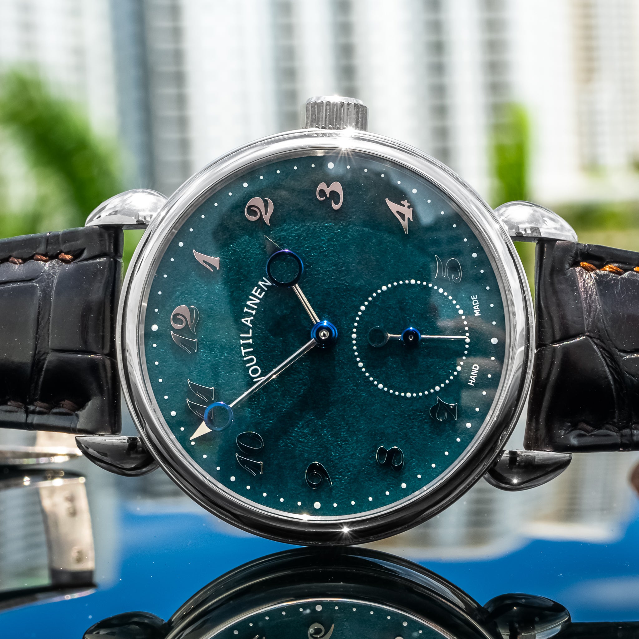 2020 Voutilainen Vingt-8 Green Enamel Dial 39mm