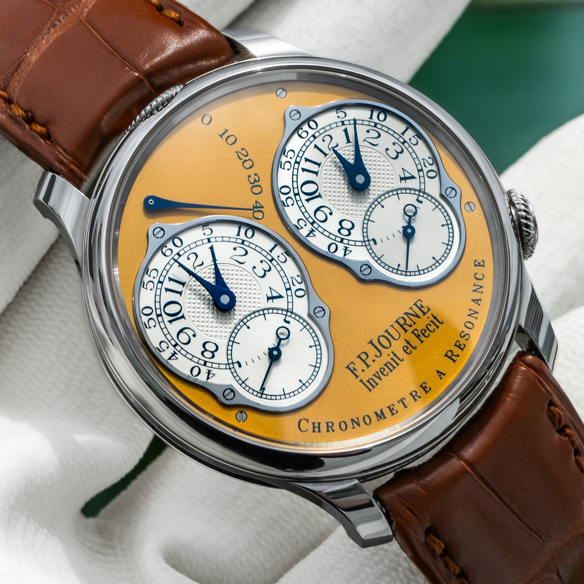 F.P. Journe Chronomètre À Résonance Steel Set 38mm