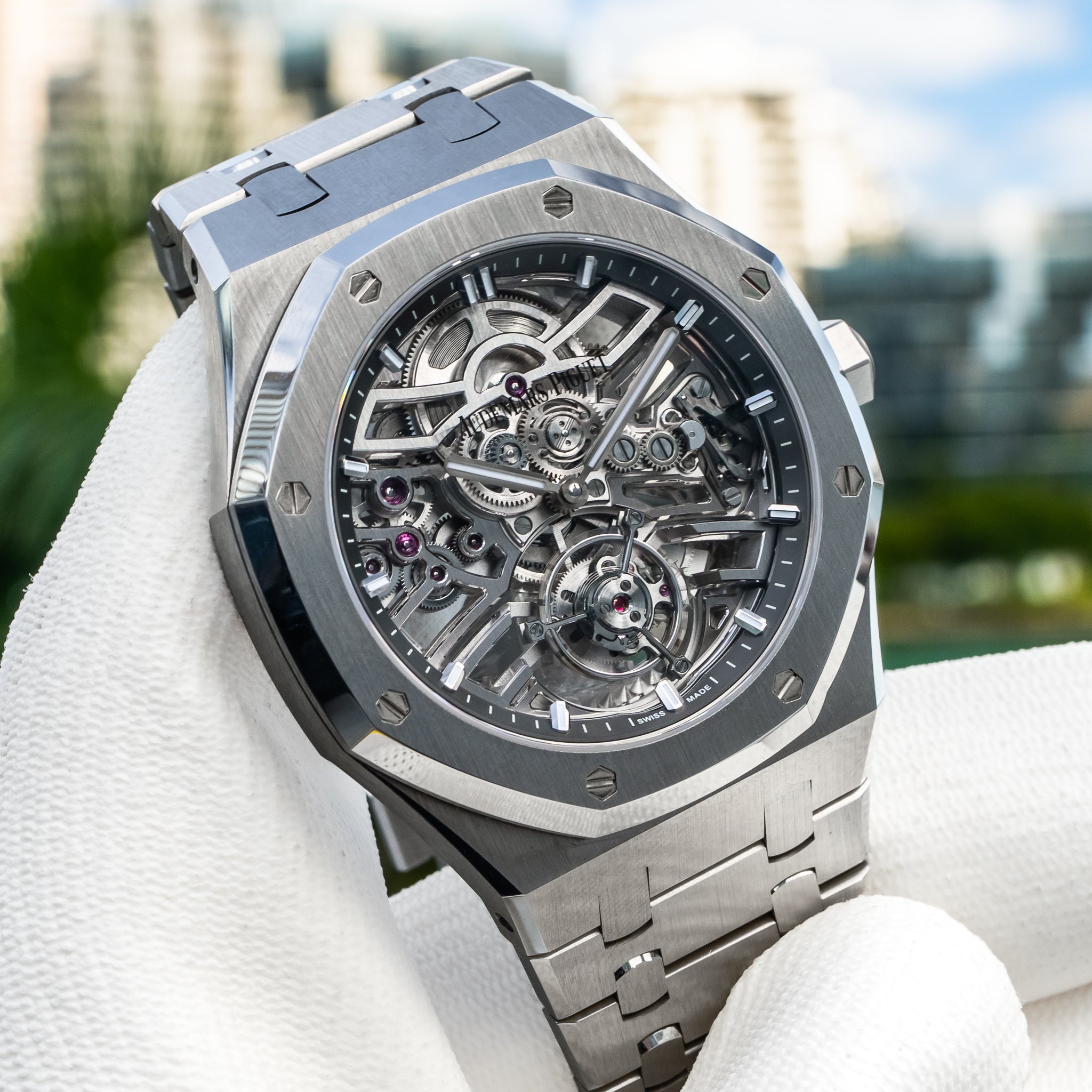 2025 Audemars Piguet 26735ST Royal Oak Flying Tourbillon Openworked 41mm