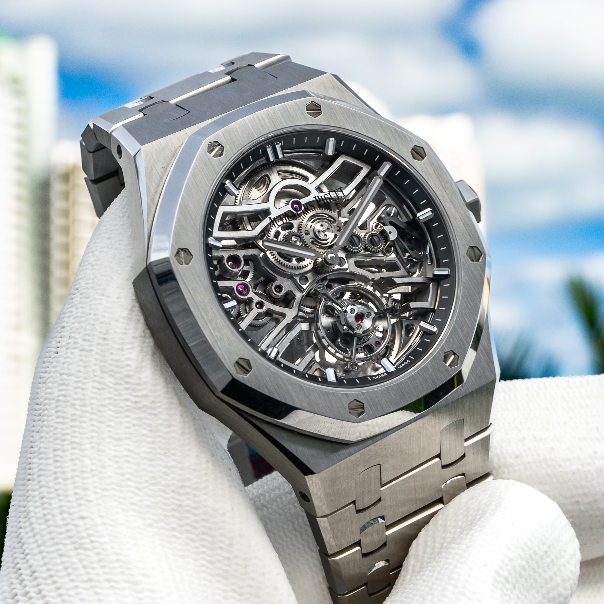 2025 Audemars Piguet 26735ST Royal Oak Flying Tourbillon Openworked 41mm