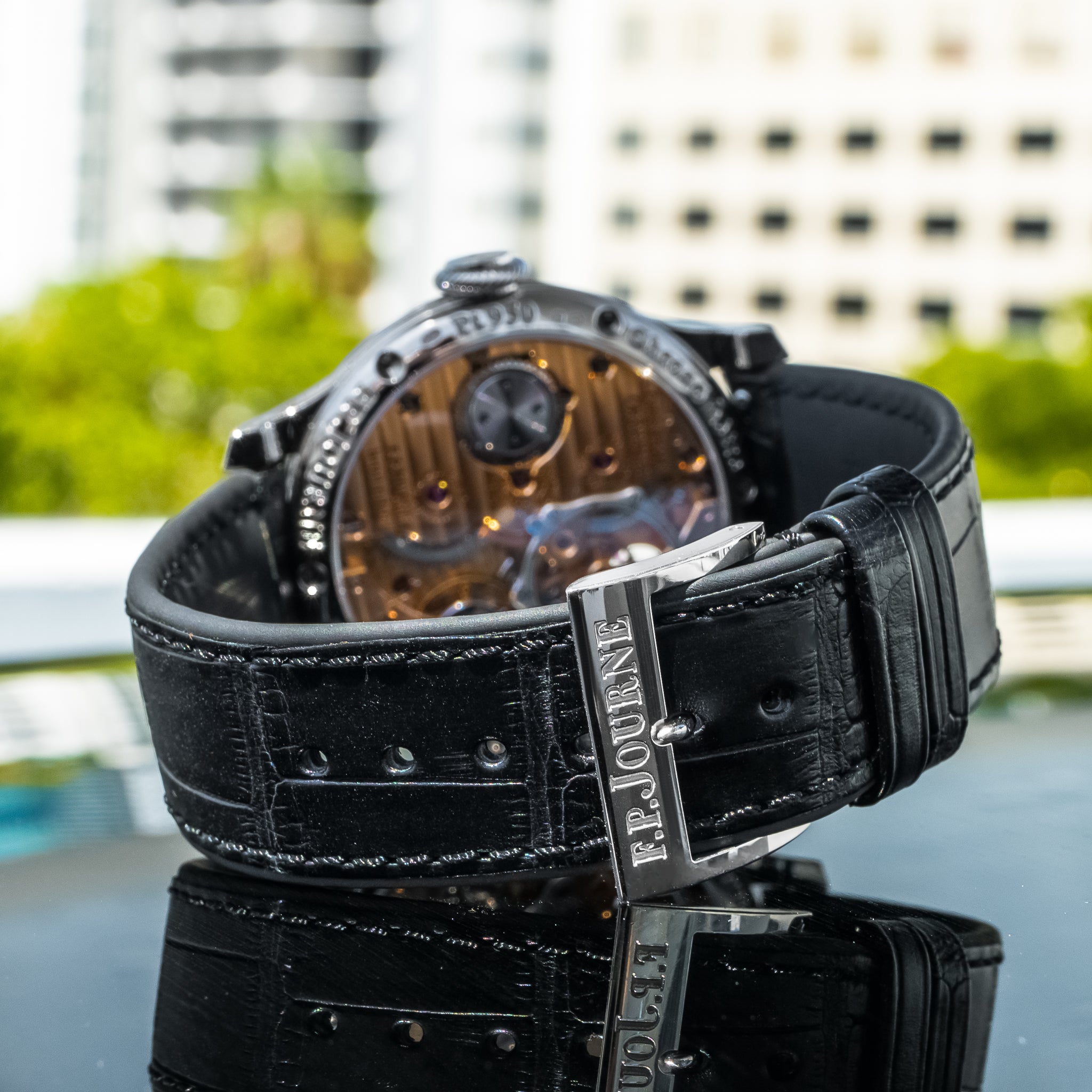 F.P. Journe Chronomètre Optimum Platinum Salmon Dial 40mm
