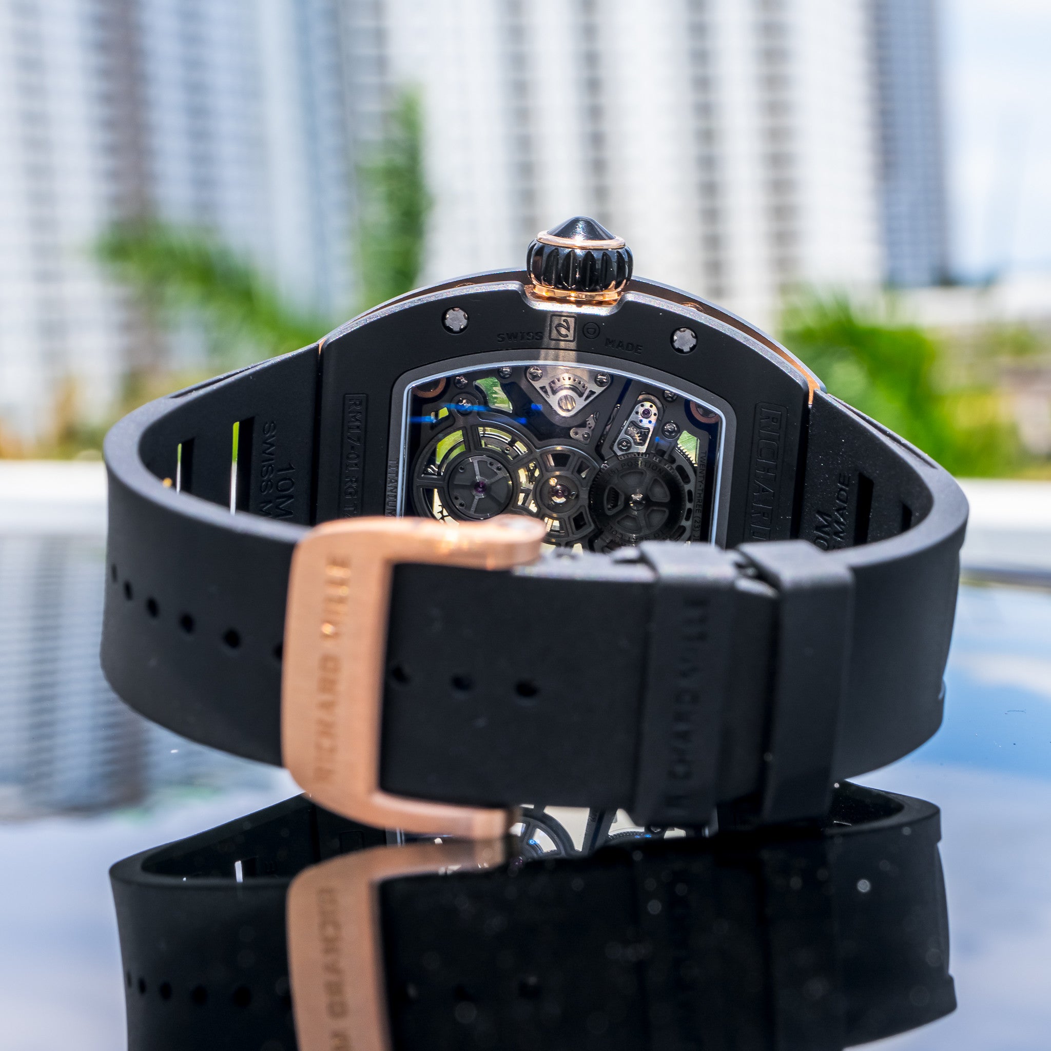 2022 Richard Mille RM17-01 Black Ceramic Manual Winding Tourbillon