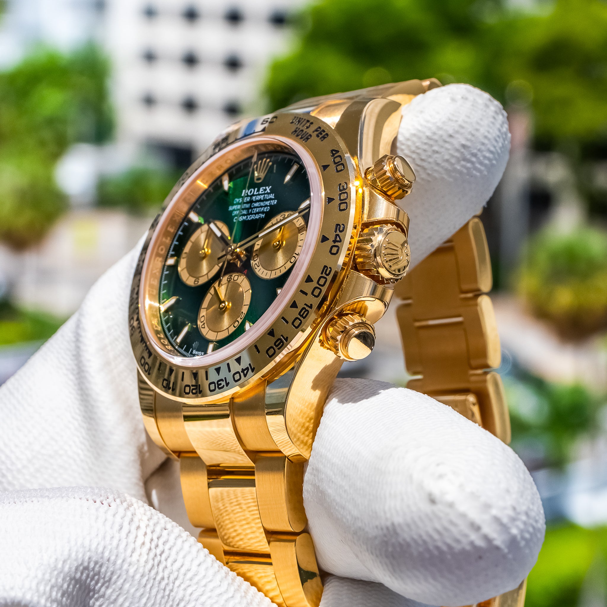 2025 Rolex Daytona 126508 Green Dial 40mm