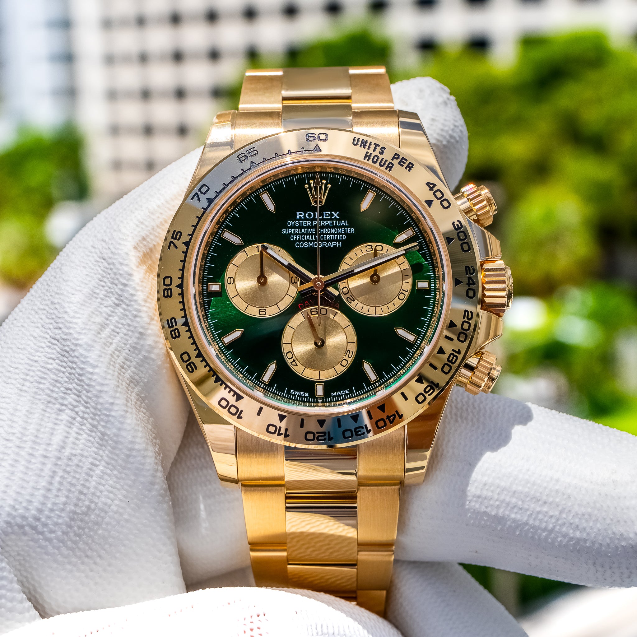 2025 Rolex Daytona 126508 Green Dial 40mm