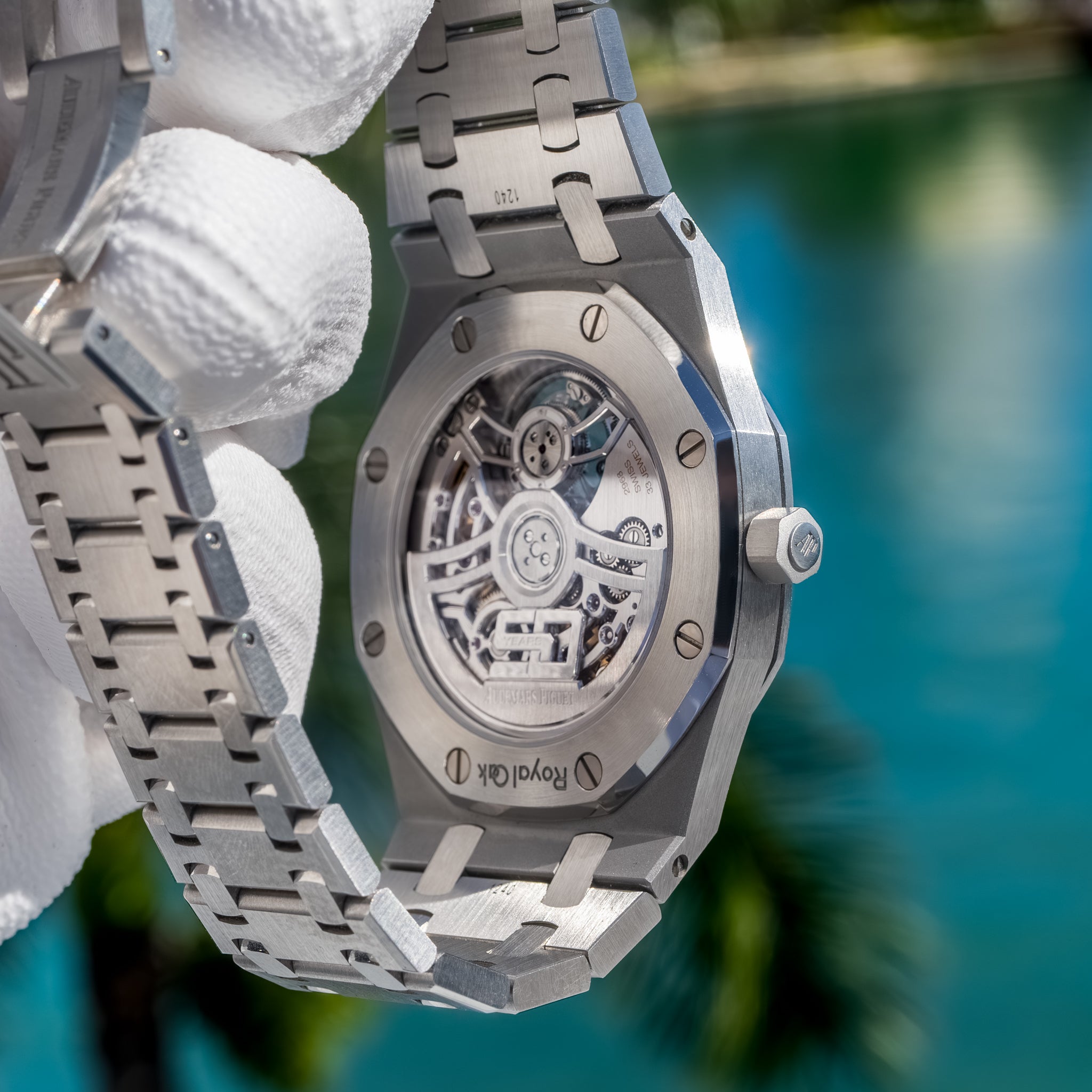 Audemars Piguet 26670ST Royal Oak Selfwinding Flying Tourbillon Extra-Thin Blue Dial 39mm