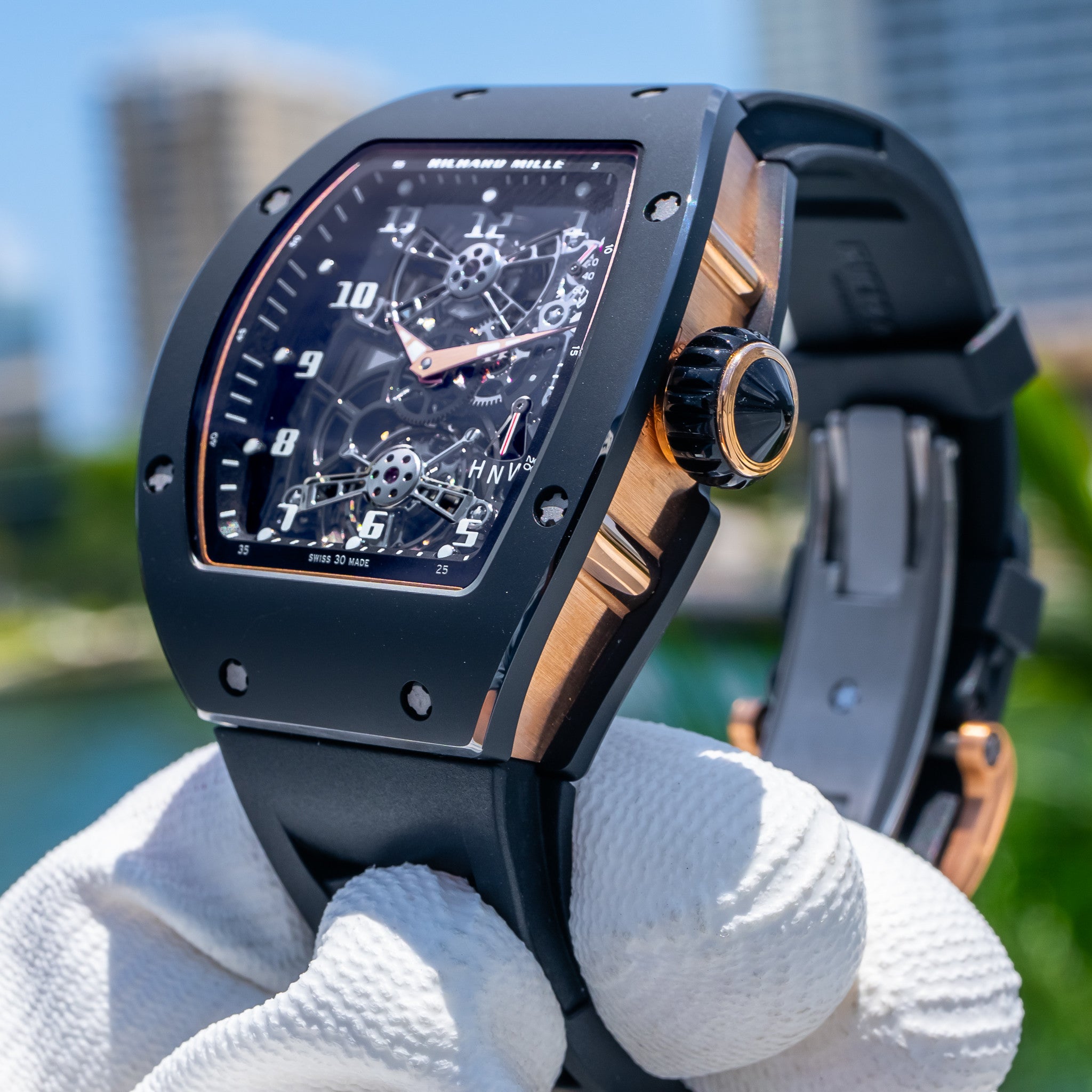 2022 Richard Mille RM17-01 Black Ceramic Manual Winding Tourbillon