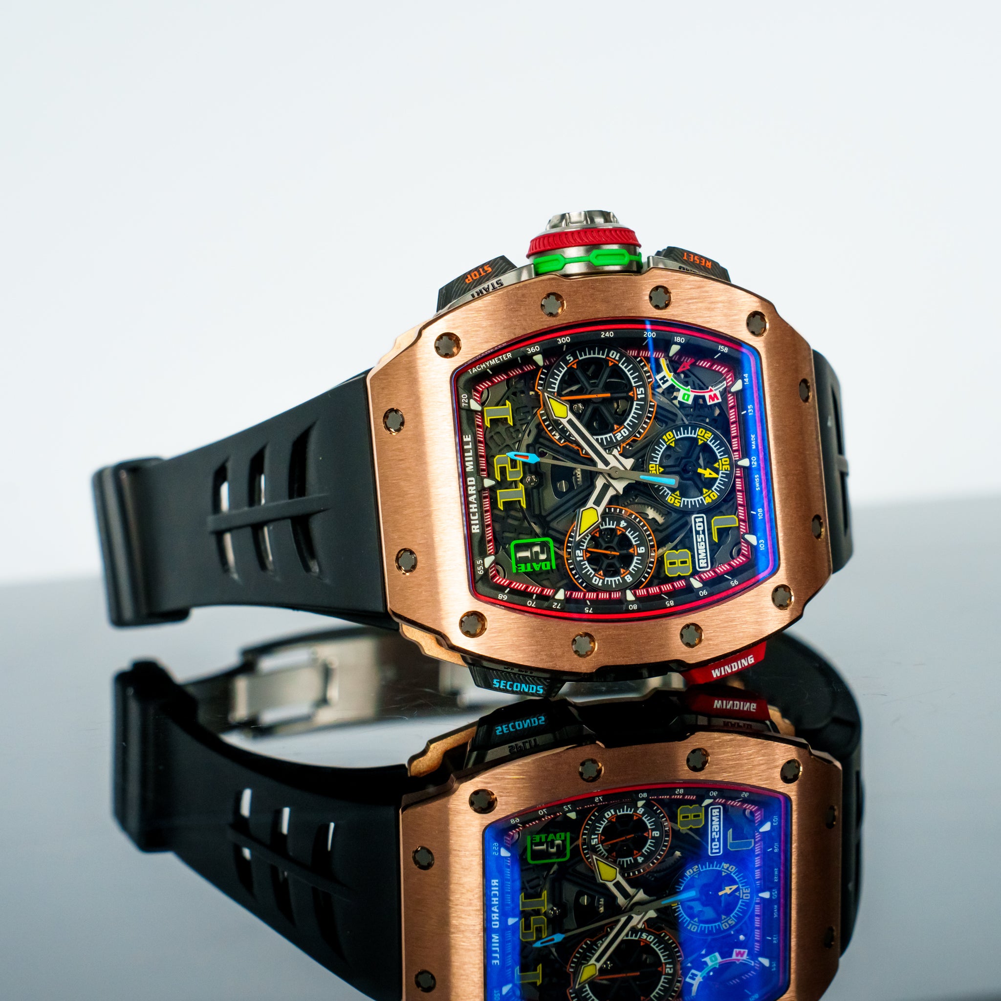 Richard Mille 2023 RM 65-01 Split-Seconds Chronograph Rose Gold