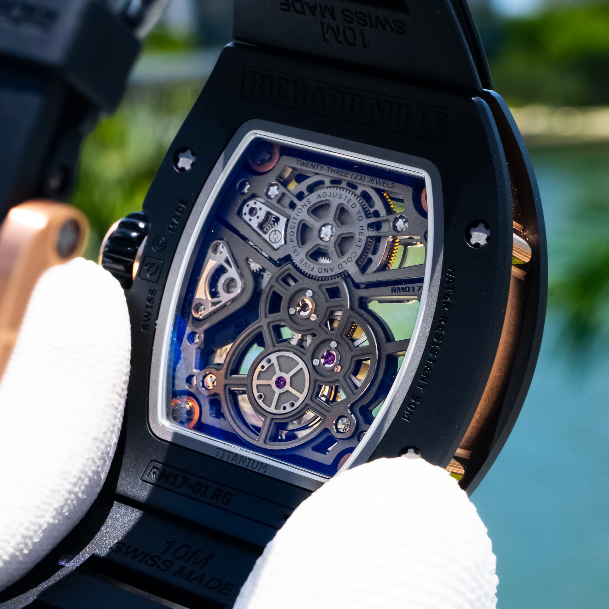 2022 Richard Mille RM17-01 Black Ceramic Manual Winding Tourbillon