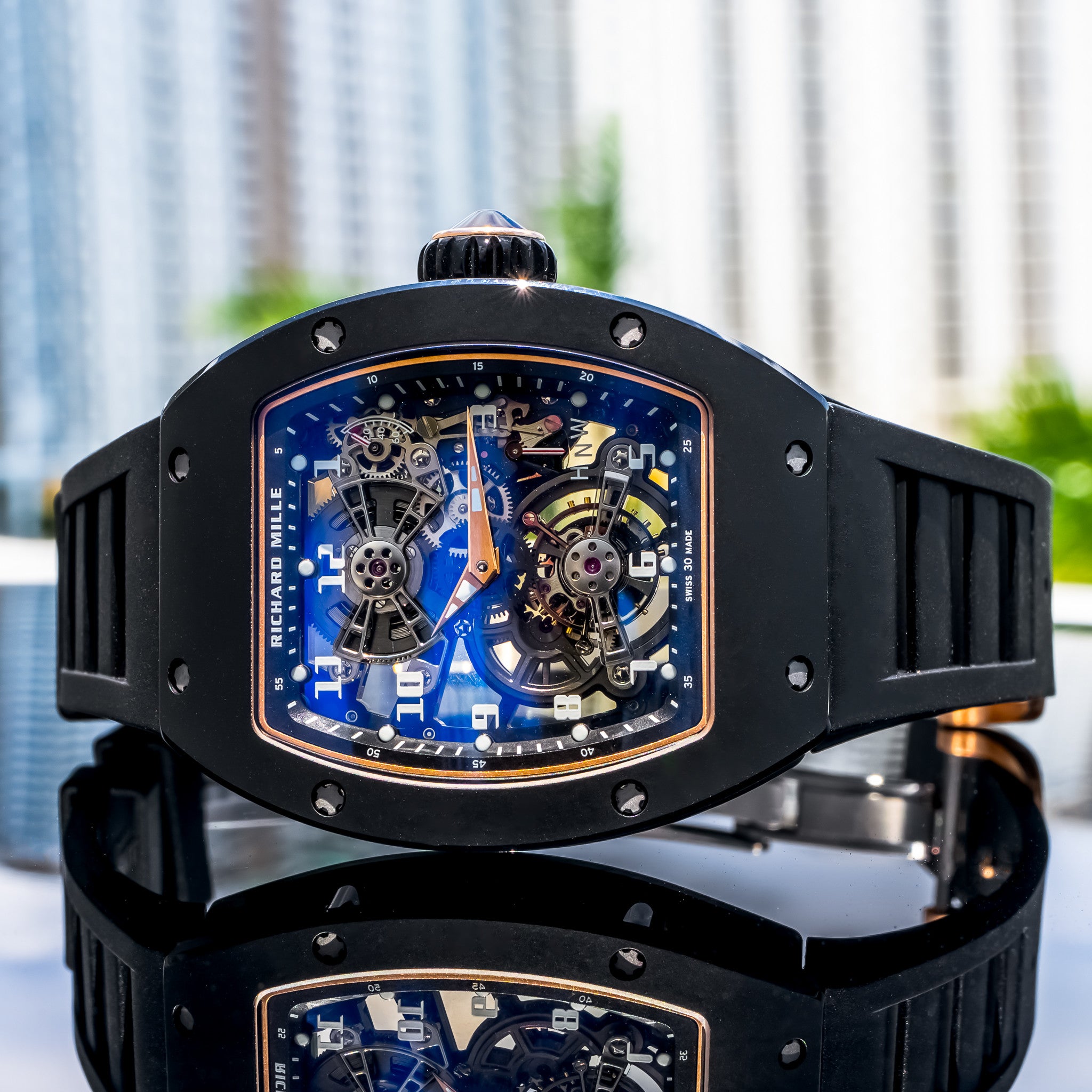 2022 Richard Mille RM17-01 Black Ceramic Manual Winding Tourbillon
